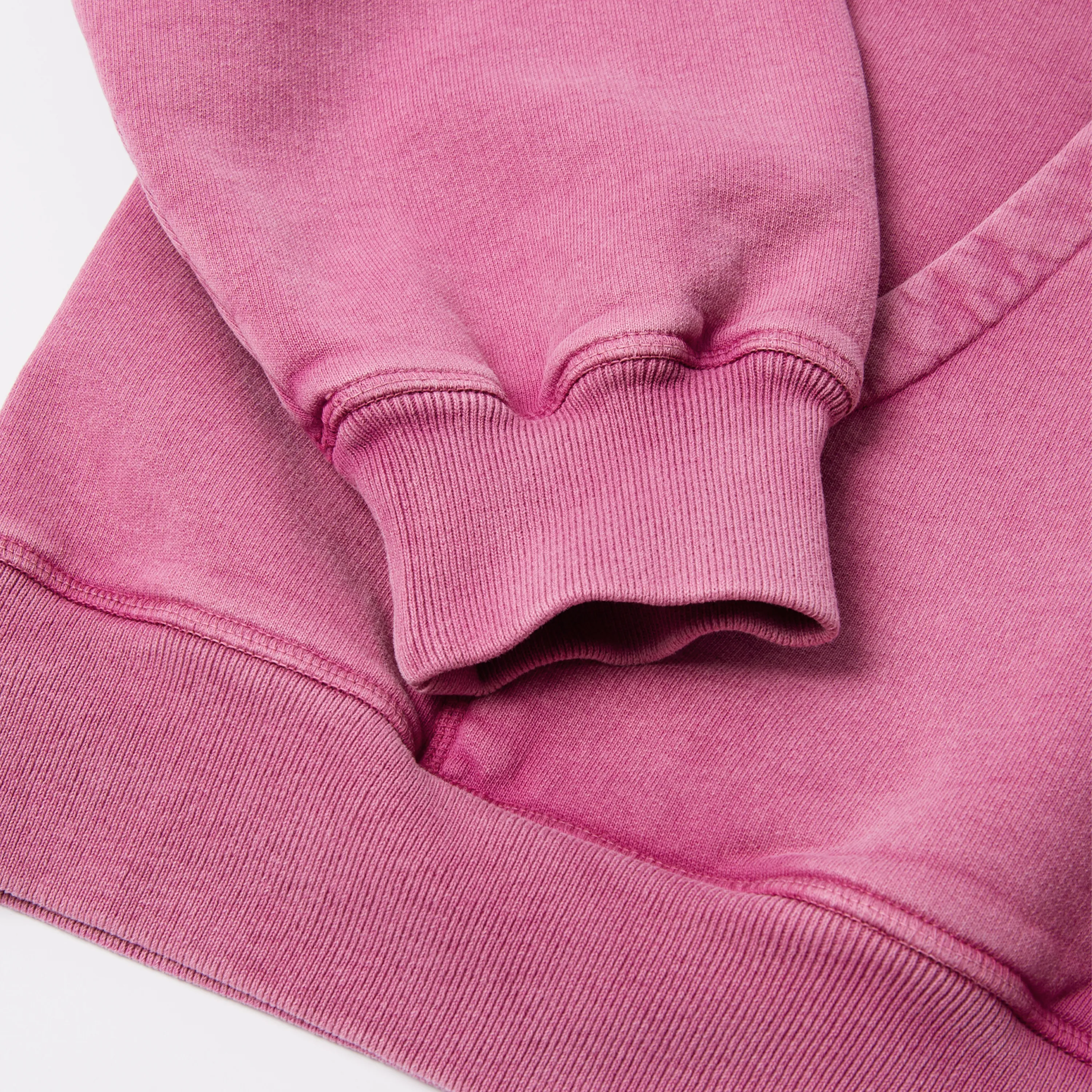 Parra - Not Fade Away Zip Hooded Sweatshirt Washed Tyrian Purple