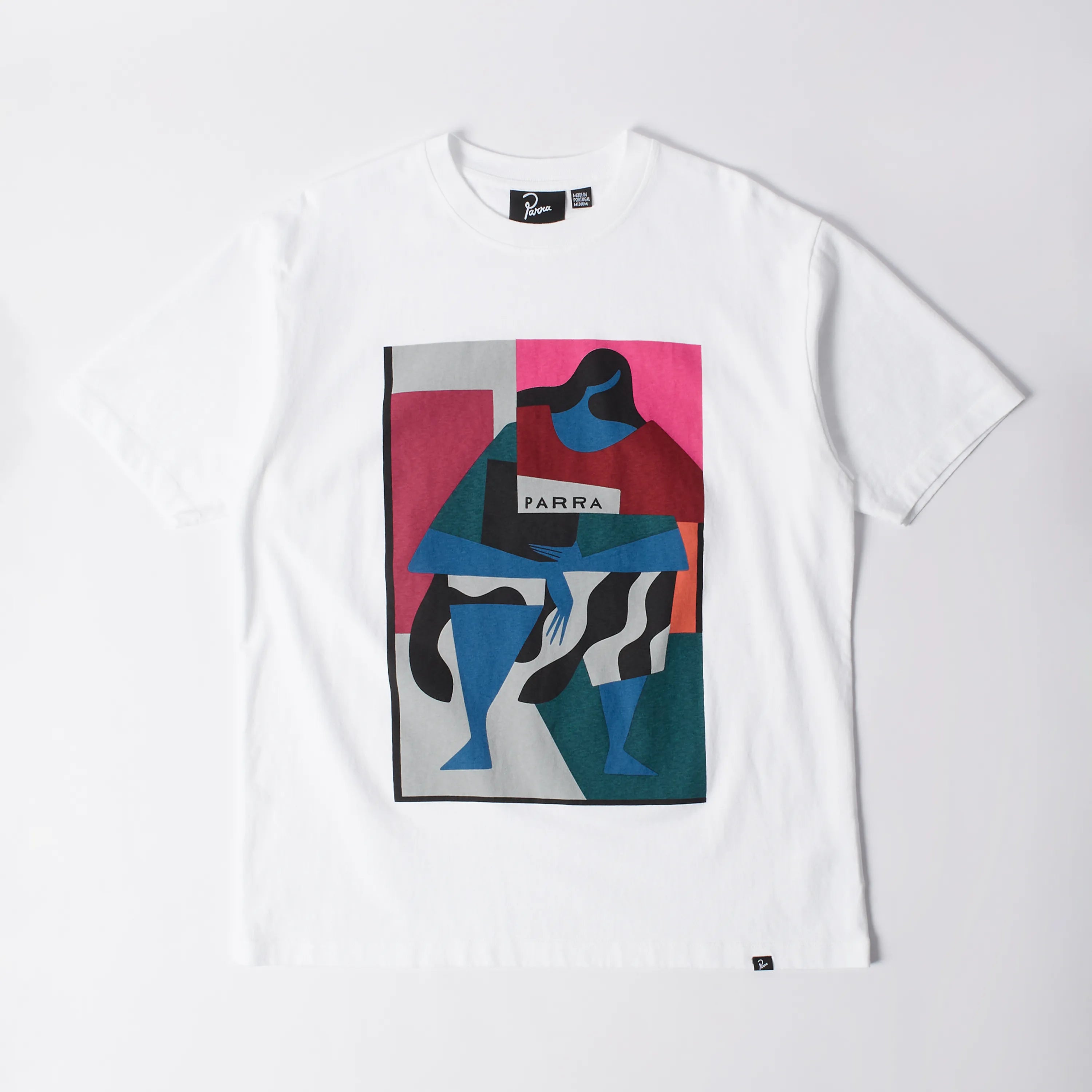 Parra - Reading The Square T-Shirt White