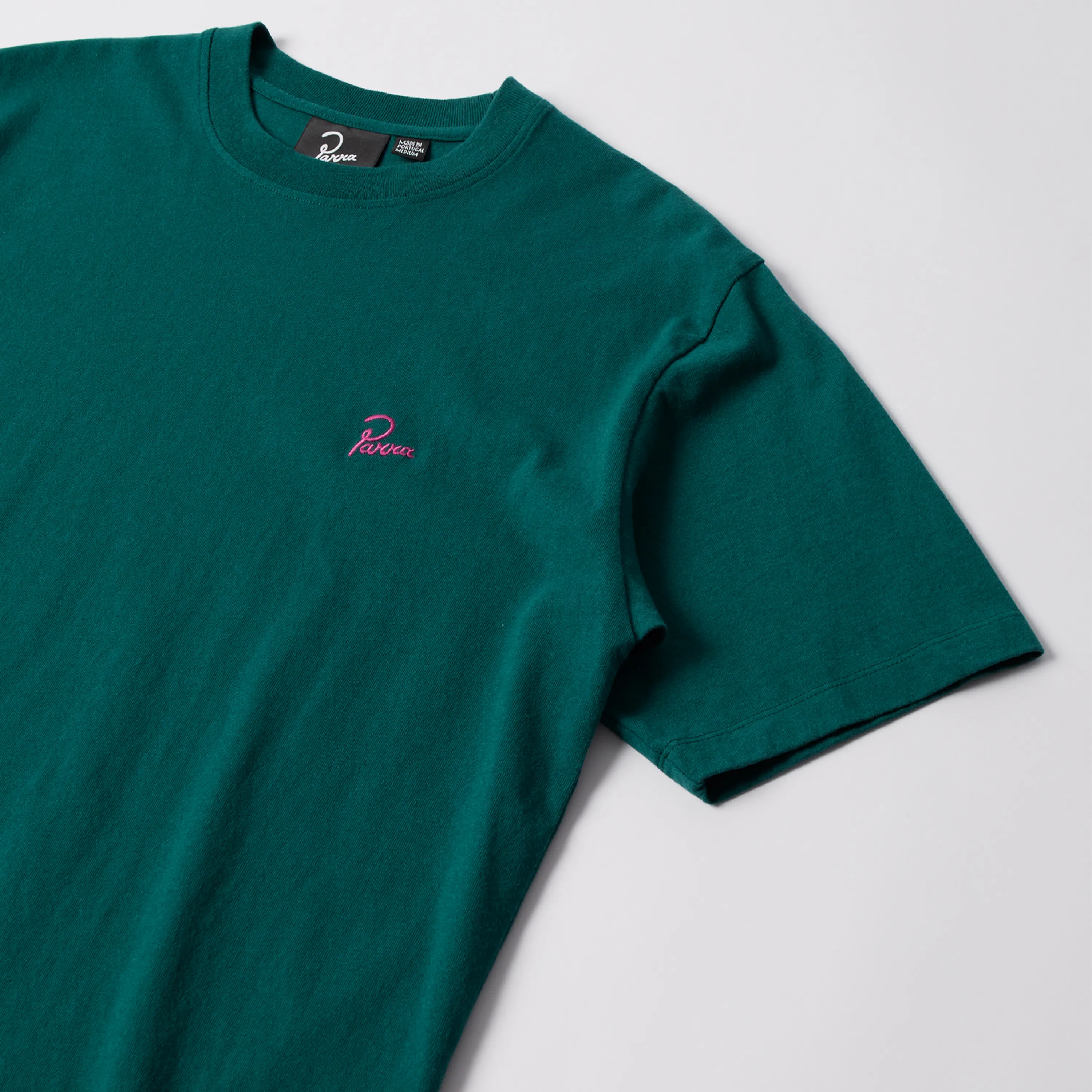 T-shirt Parra - Signature Tee Dark Mallard Green