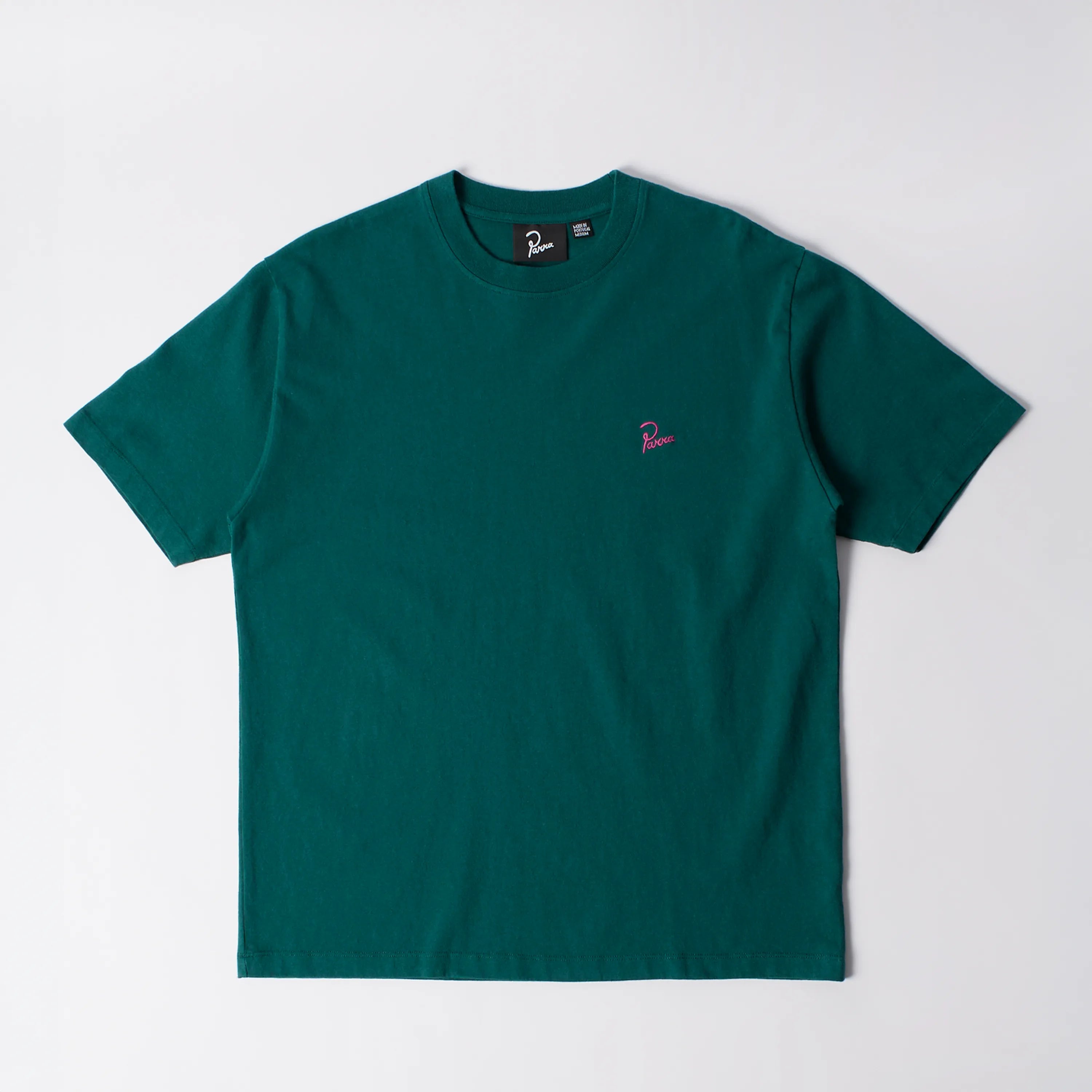 T-shirt Parra - Signature Tee Dark Mallard Green