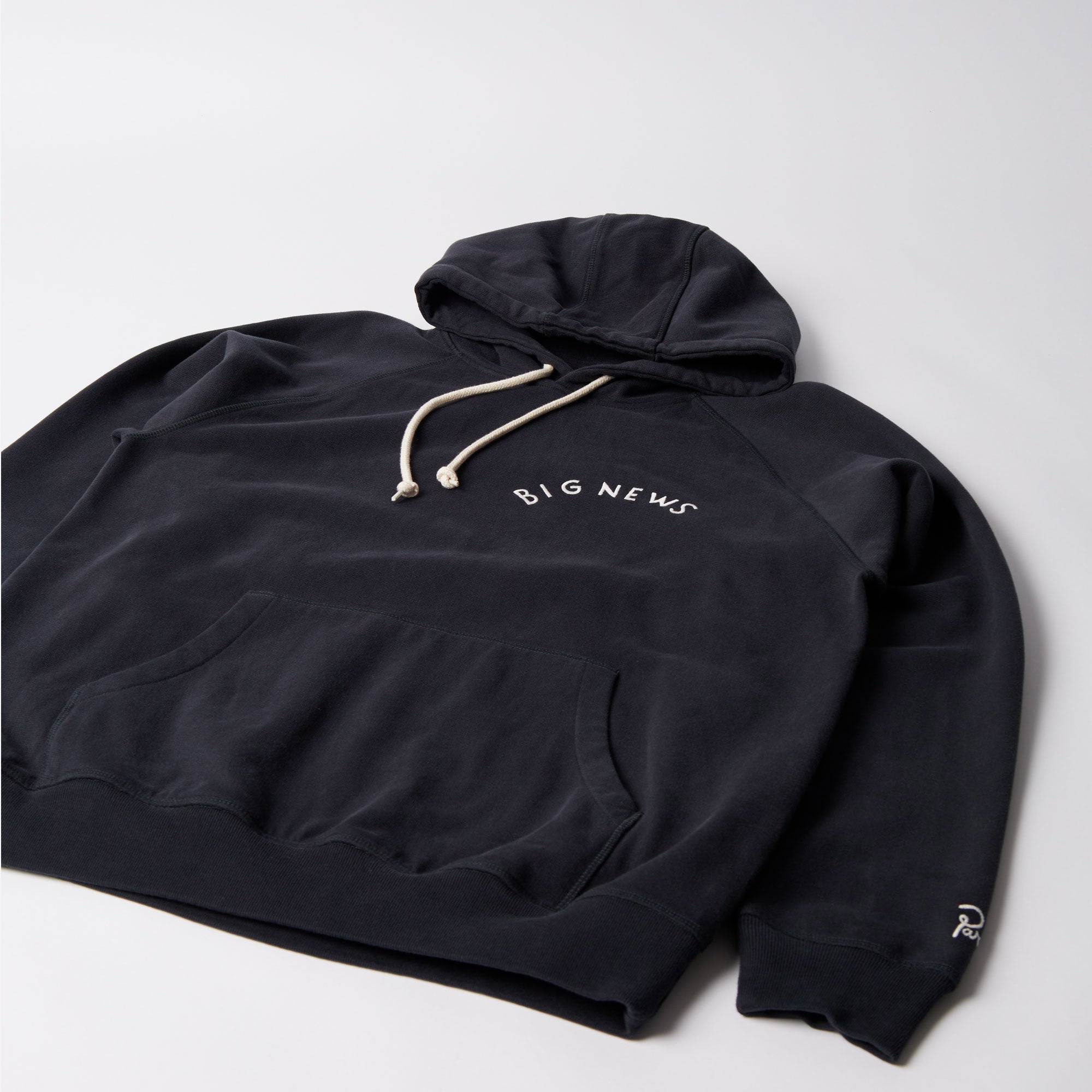 Parra -Sleep now Hooded Sweatshirt - Black