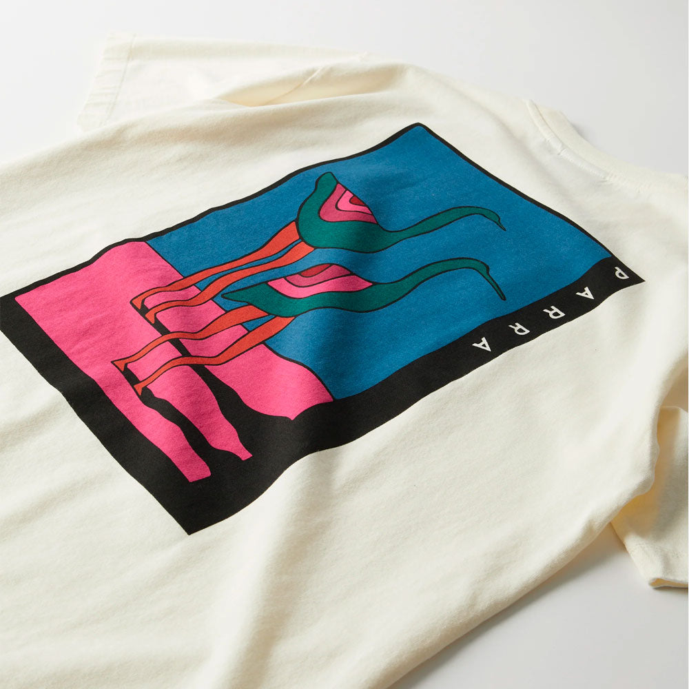 Parra - The Stand Off T -shirt - Off White