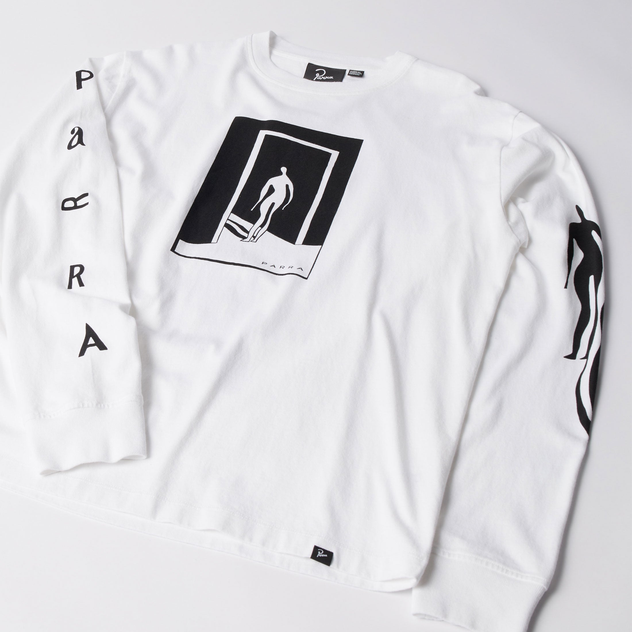 Parra - The Hotel Long Sleeve T-Shirt - White