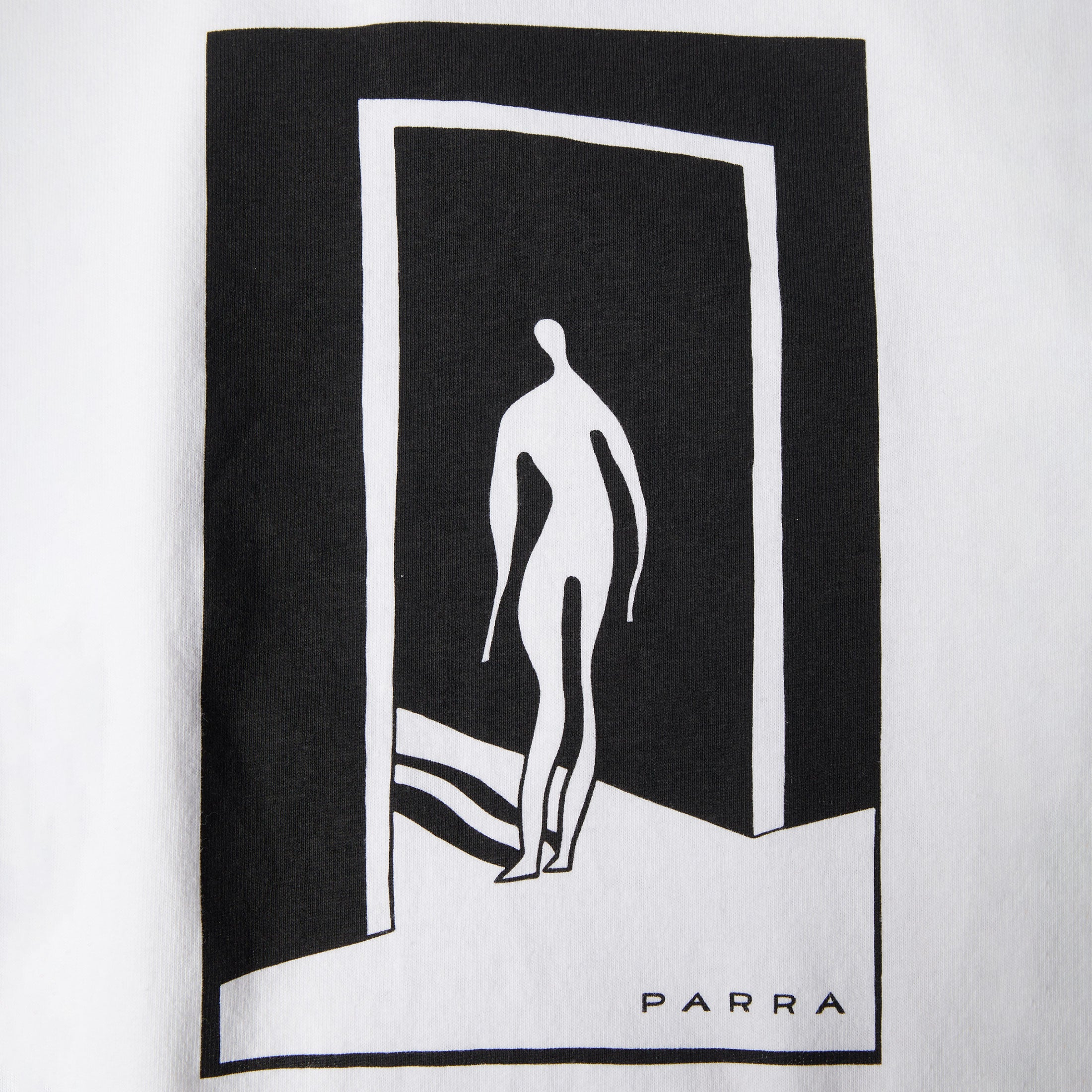 Parra - The Hotel Long Sleeve T-Shirt - White