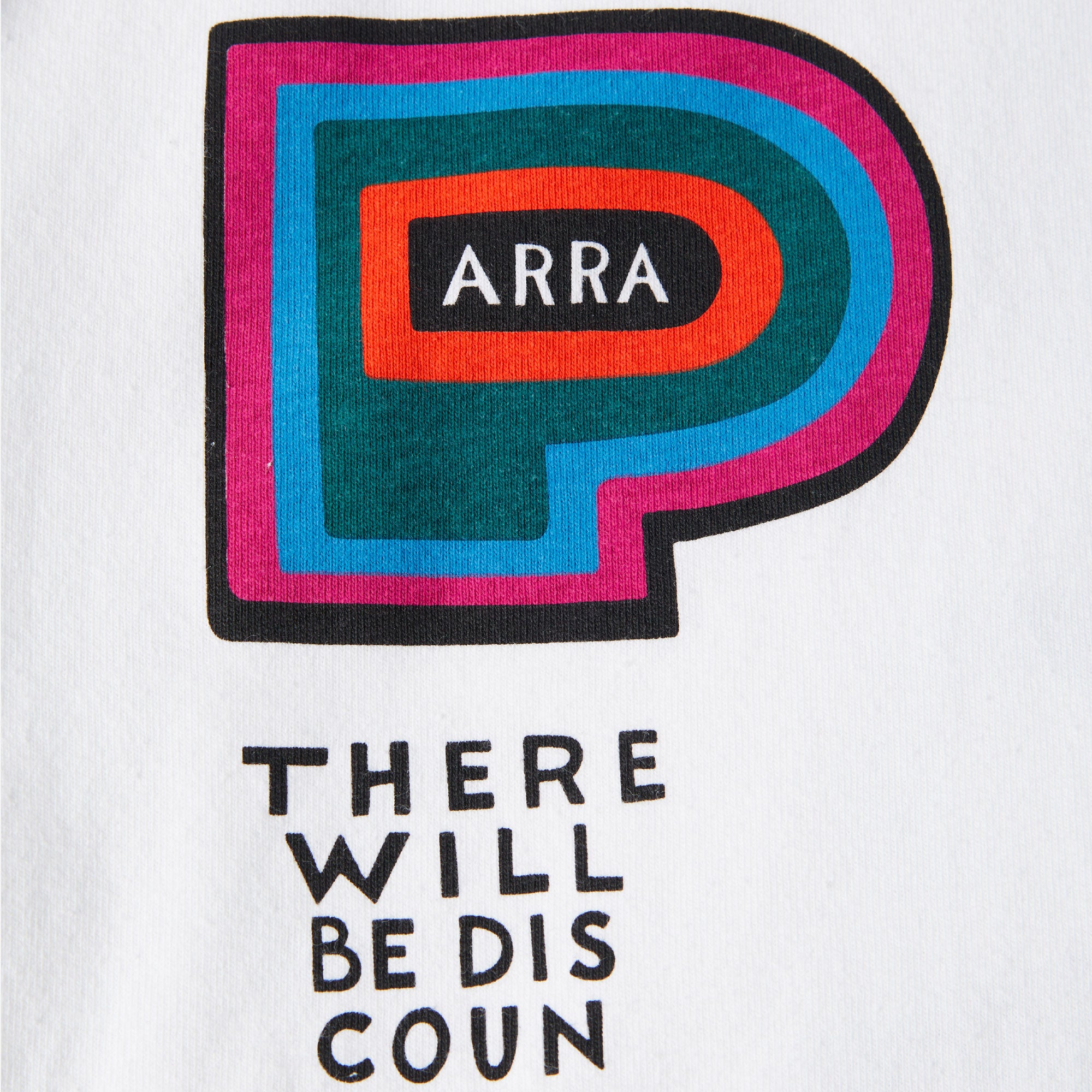 Parra - There will be not long sleeve t-shirt - White