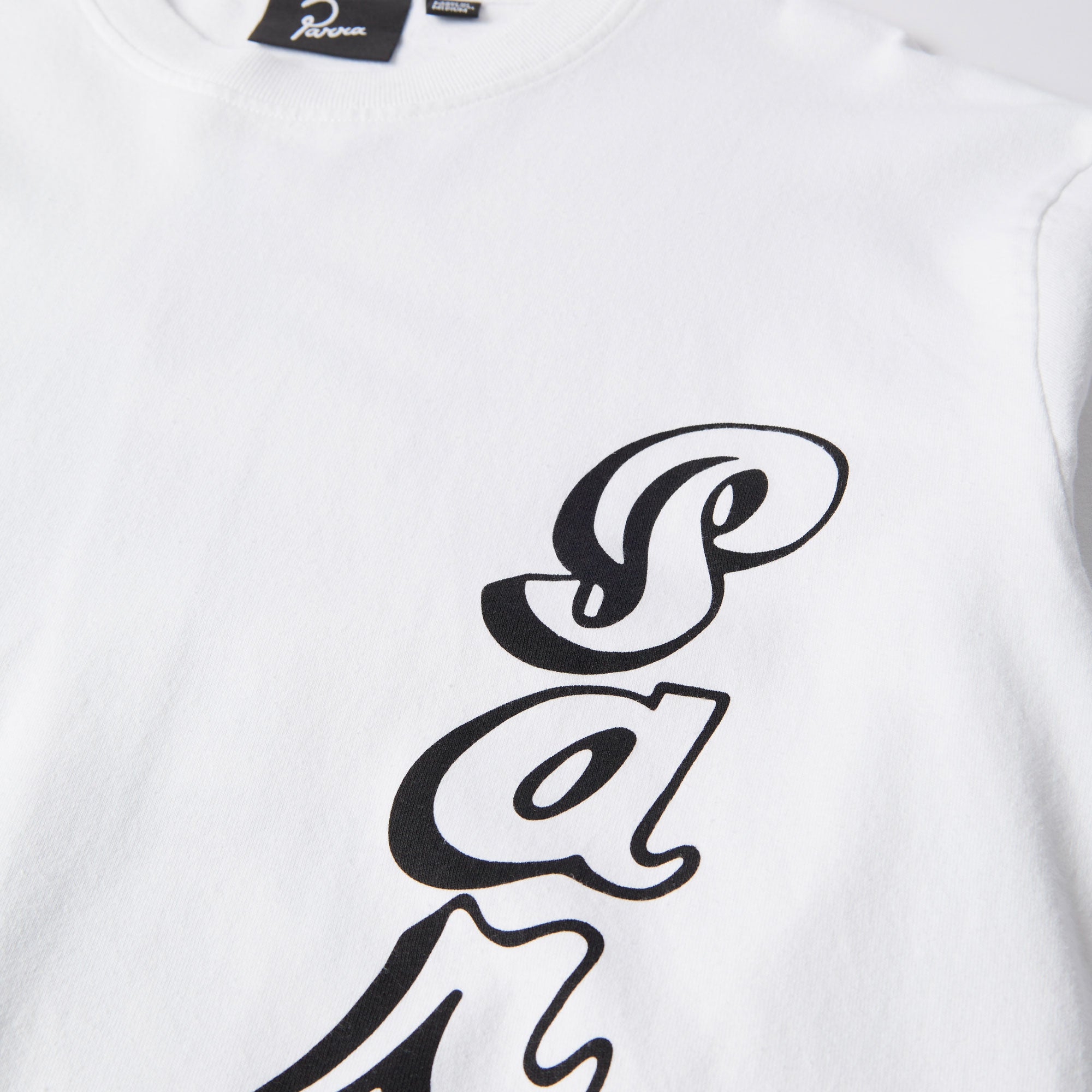 Parra - There will be not long sleeve t-shirt - White