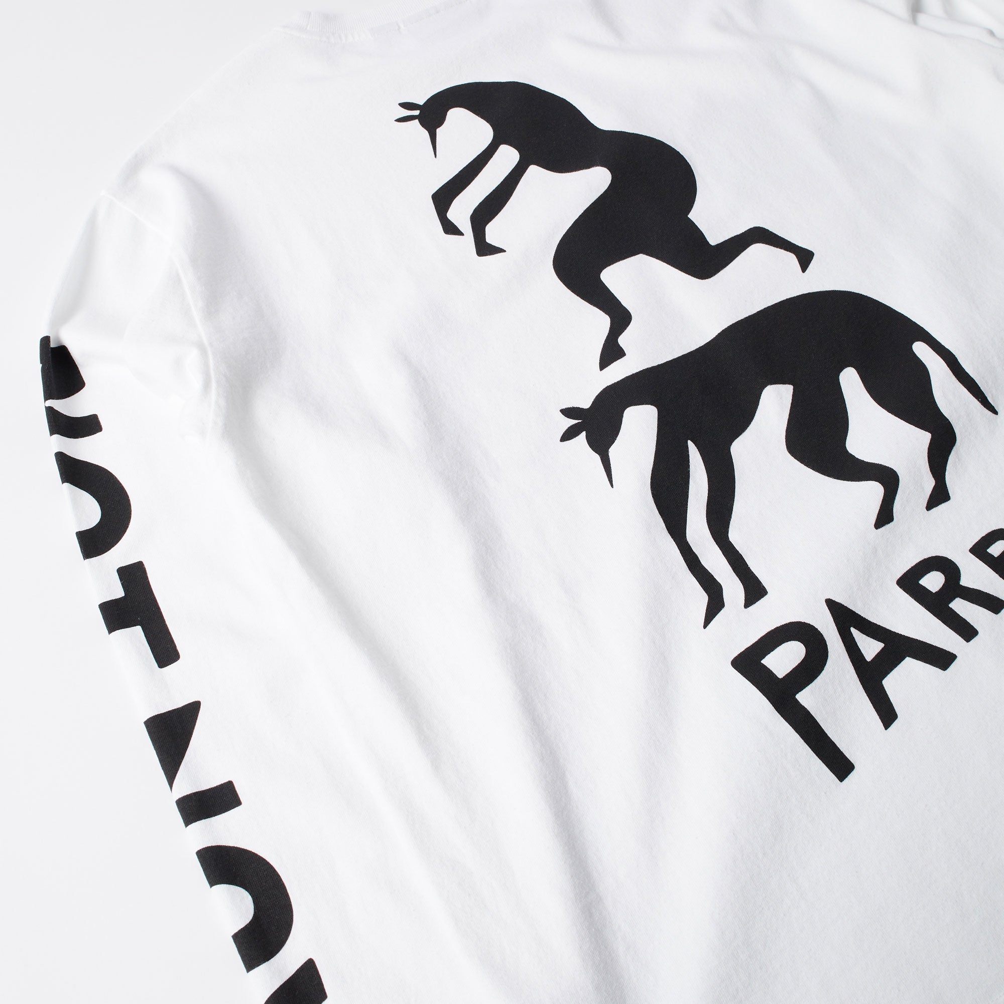 Parra - There will be not long sleeve t-shirt - White