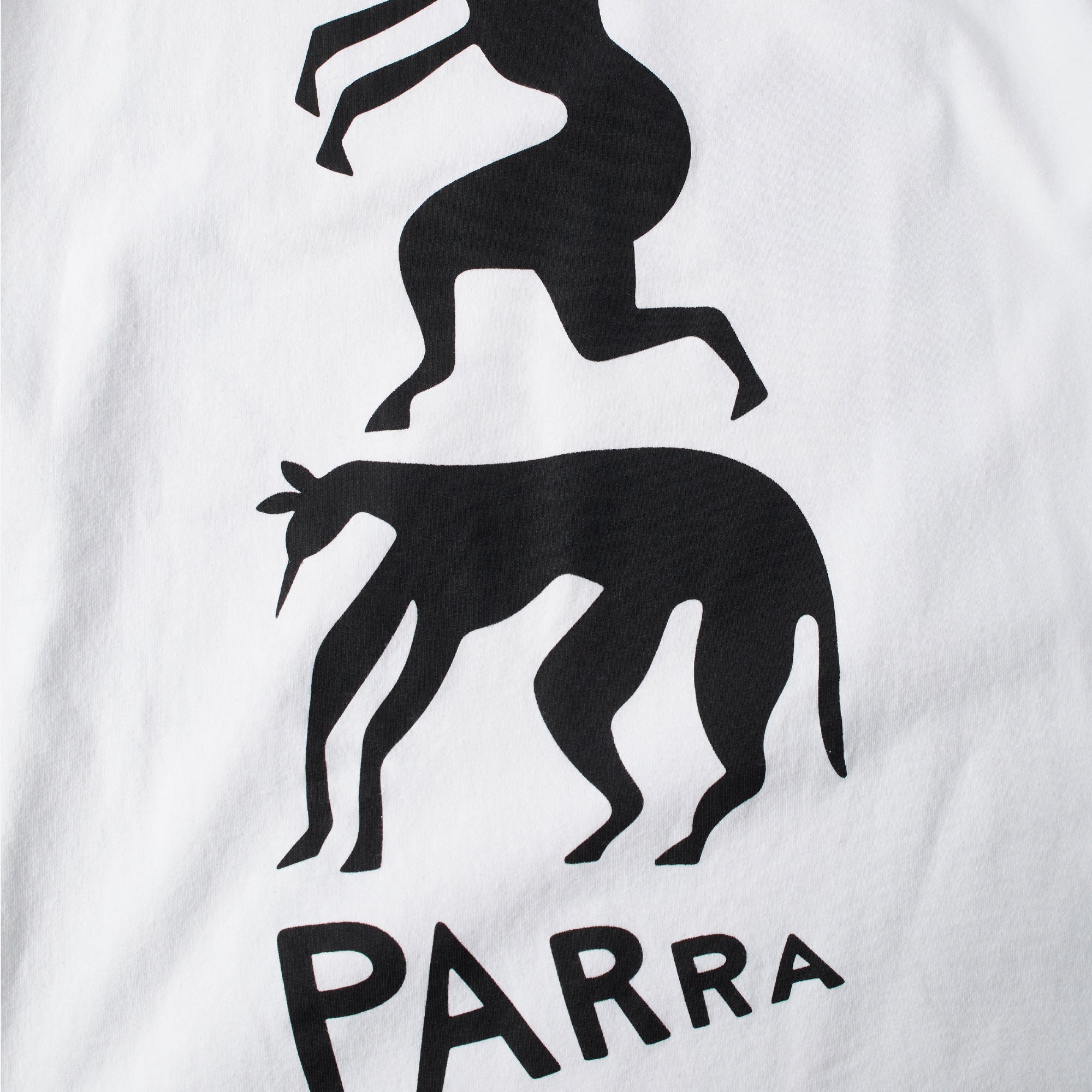 Parra - There will be not long sleeve t-shirt - White