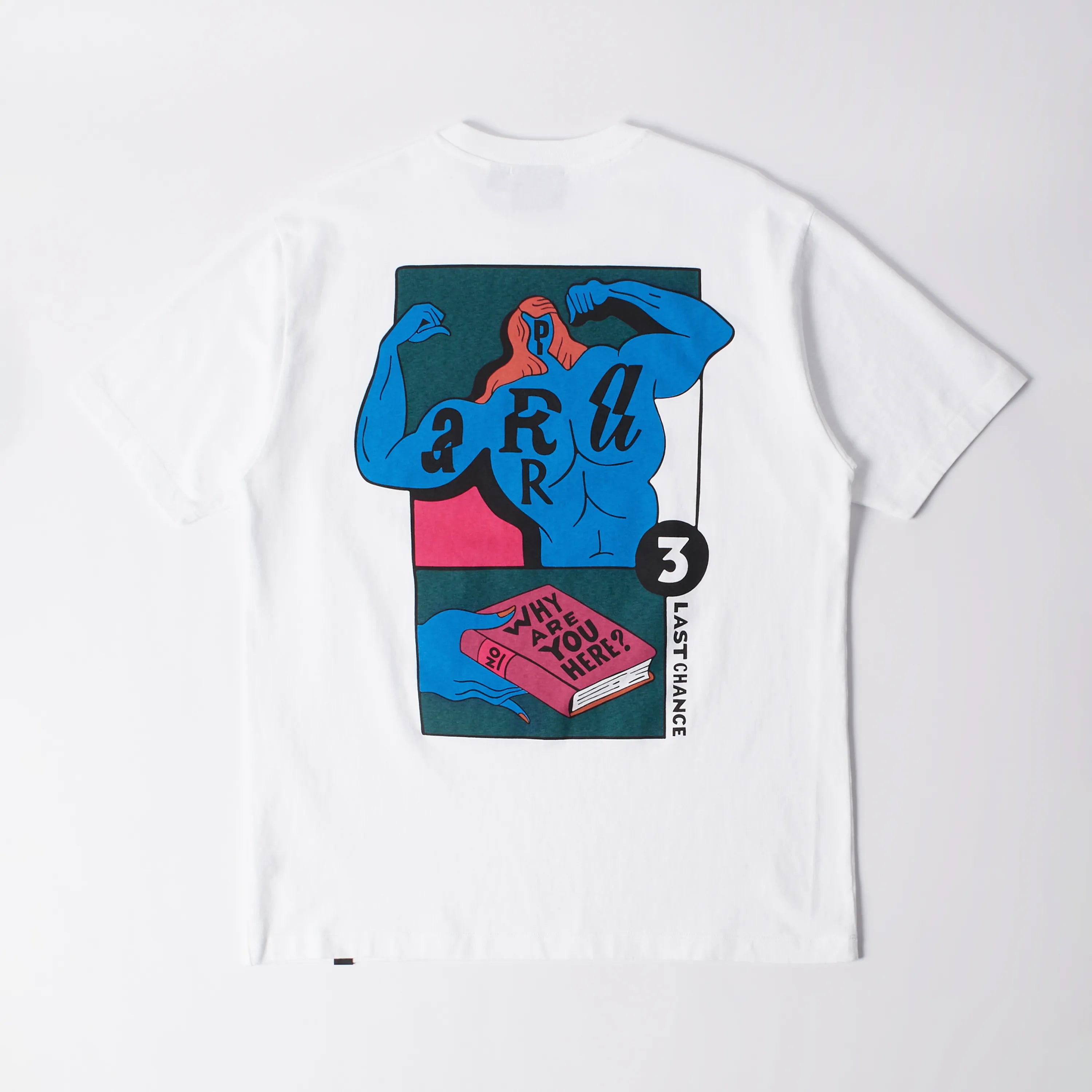 Parra - Why Are You Here T-Shirt White