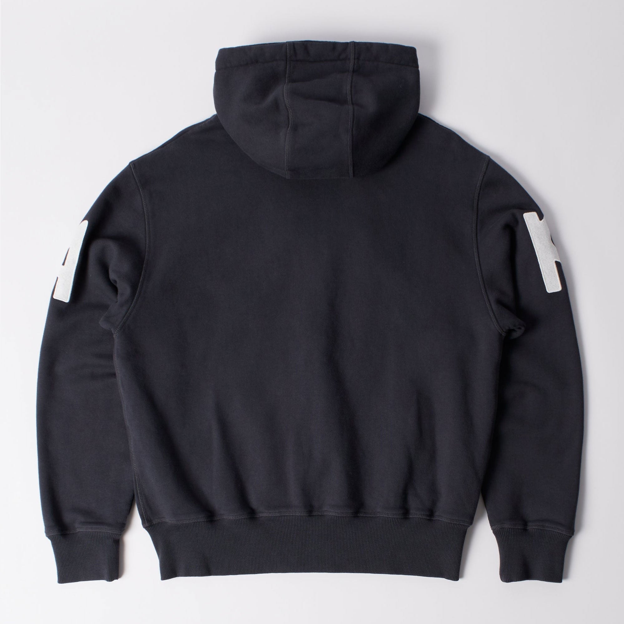 Parra - Word Salad Zip Hooded Sweatshirt - Dark Navy