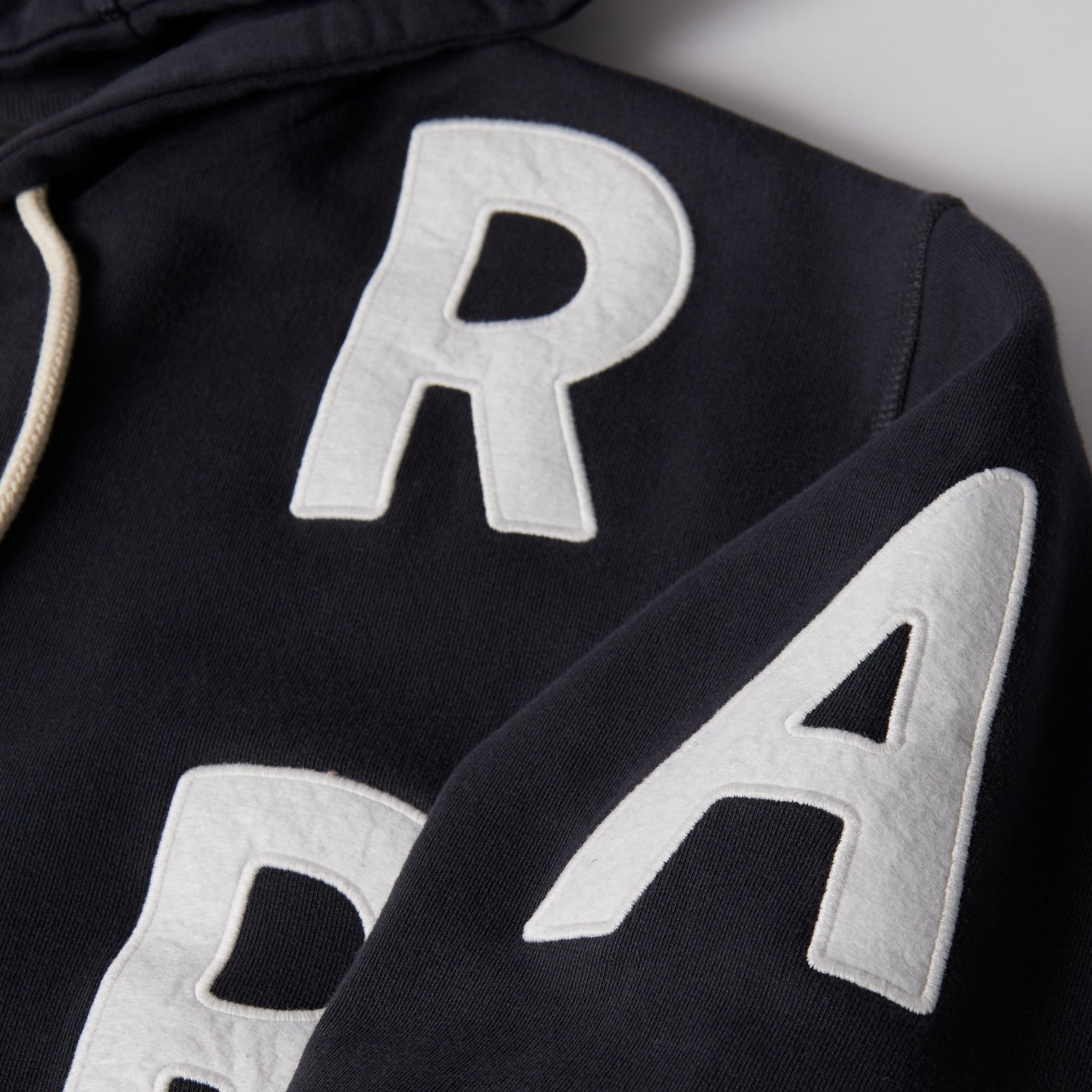 Parra - Word Salad Zip Hooded Sweatshirt - Dark Navy