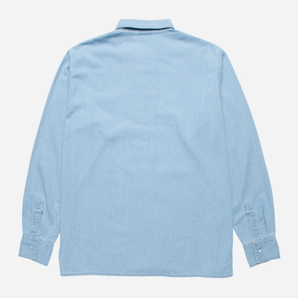 PARRA - ANNOYED CHICKEN SHIRT - Bleached Denim