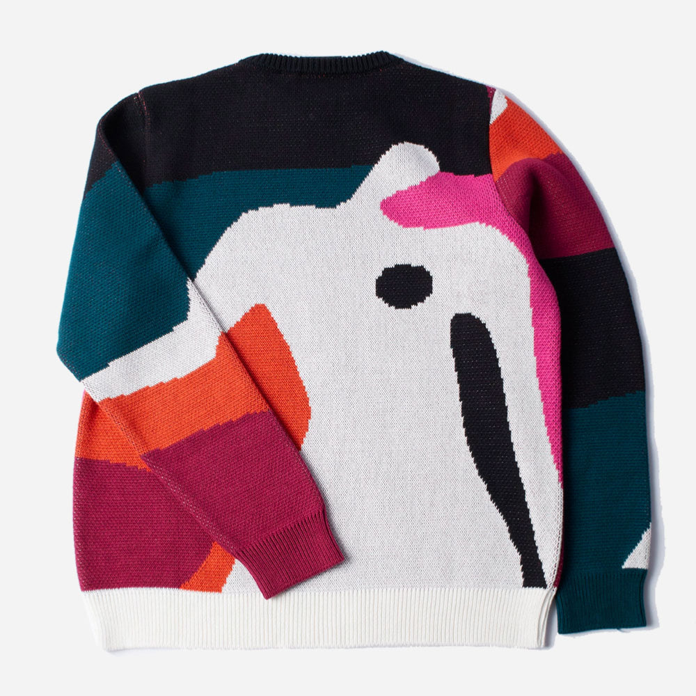 Parra - Grand Ghost Caves Knitted Pullover - Multi