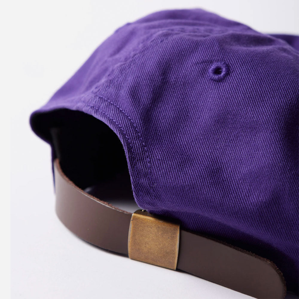 Parra - Script Logo 6 Panel Hat - Dark Violet