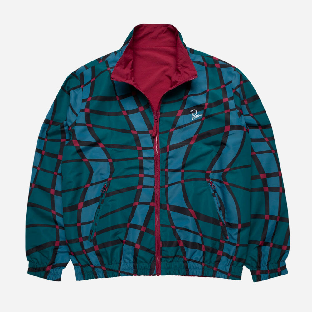 Parra - Squared Waves Pattern Track Top - Multi Check