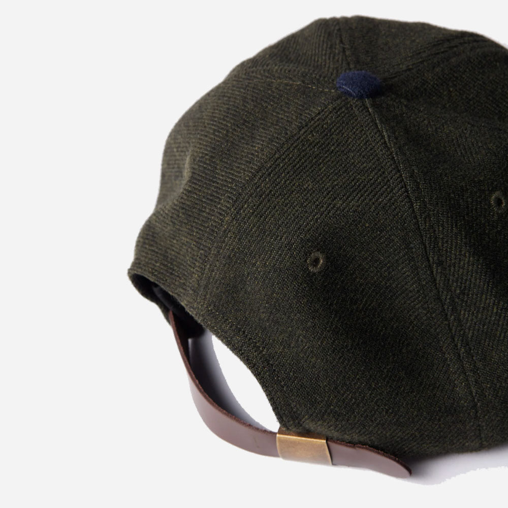 PARRA - STUPID STRAWBERRY 6 PANEL HAT - Hunter Green