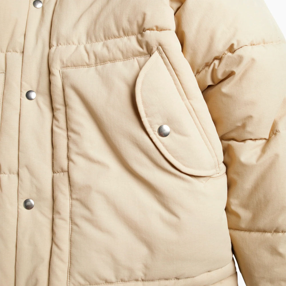 PARRA - TREES IN WIND PUFFER JACKET - Beige