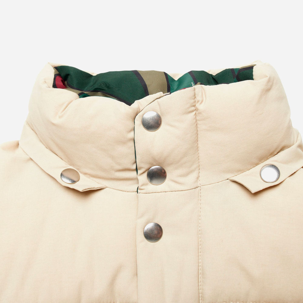PARRA - TREES IN WIND PUFFER JACKET - Beige