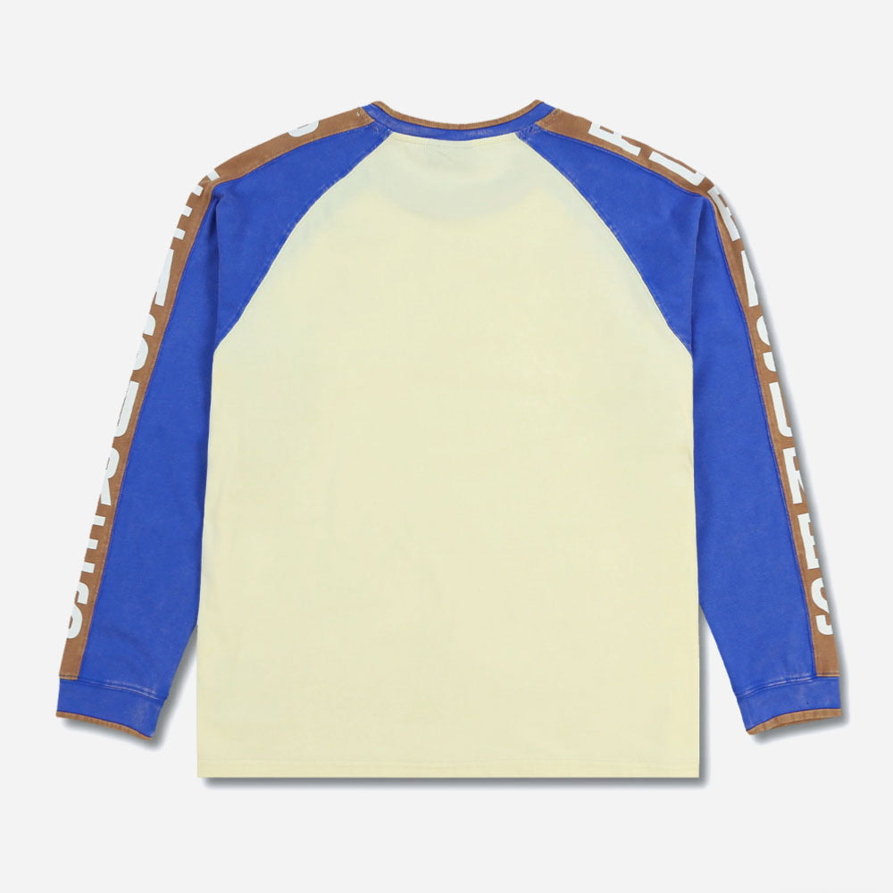 PLEASURES - TECHNO RAGLAN LONG SLEEVE - Off White