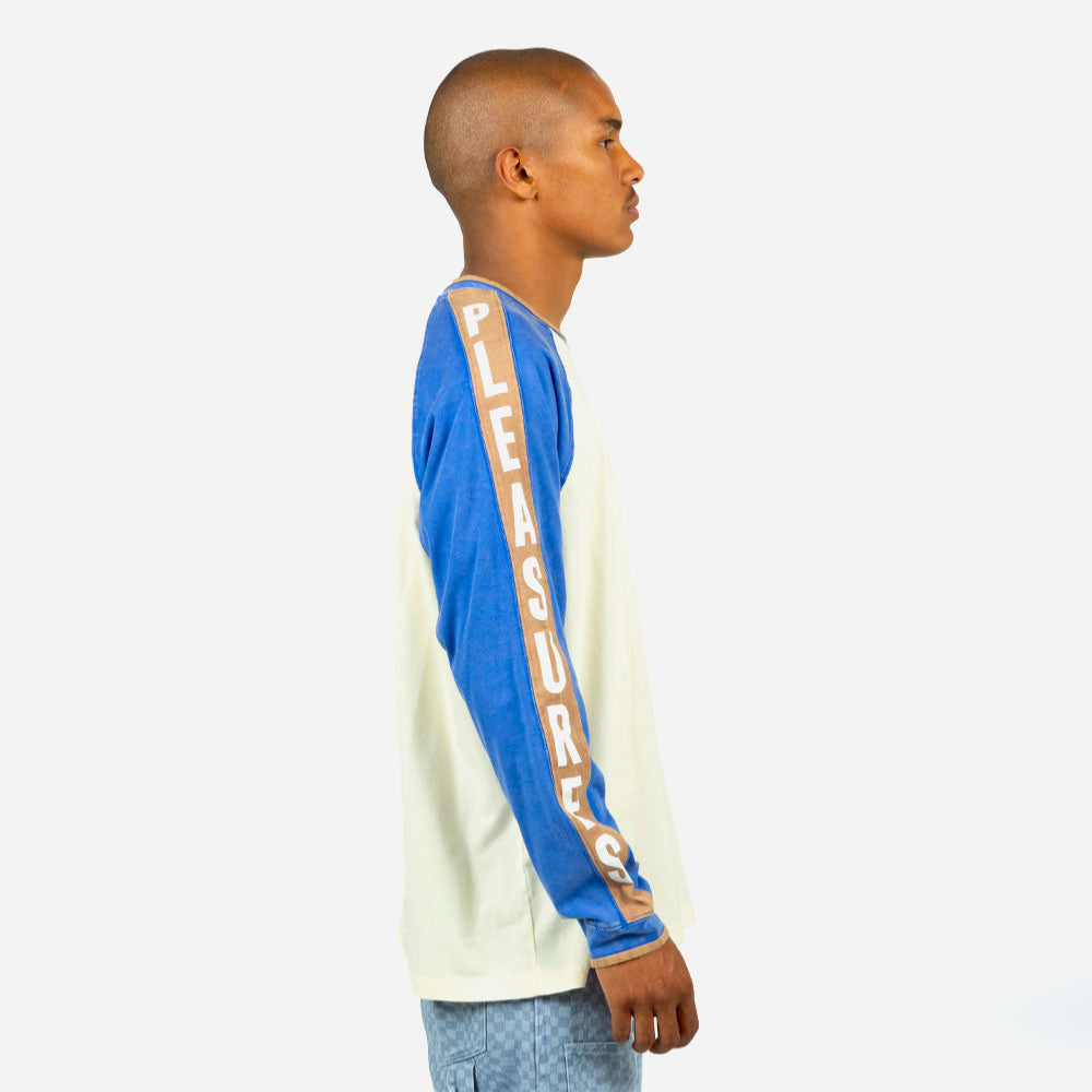 PLEASURES - TECHNO RAGLAN LONG SLEEVE - Off White
