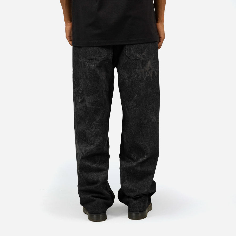 PLEASURES - FORMULA BAGGY DENIM - Black