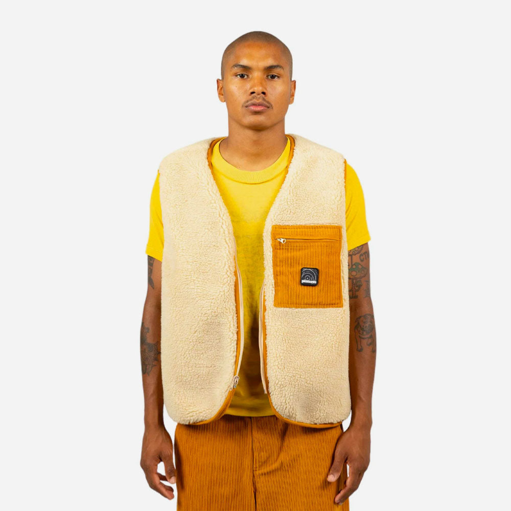 PLEASURES - INFINITE REVERSIBLE VEST - Beige