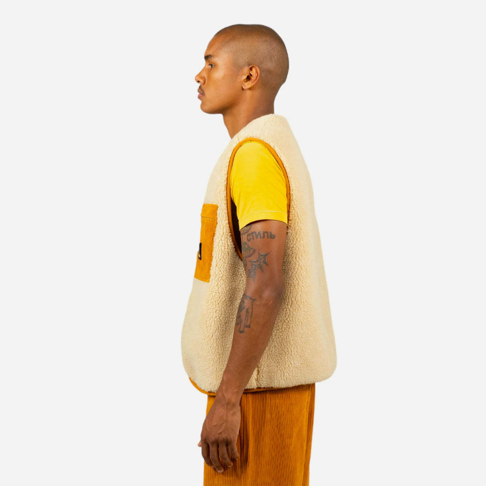PLEASURES - INFINITE REVERSIBLE VEST - Beige