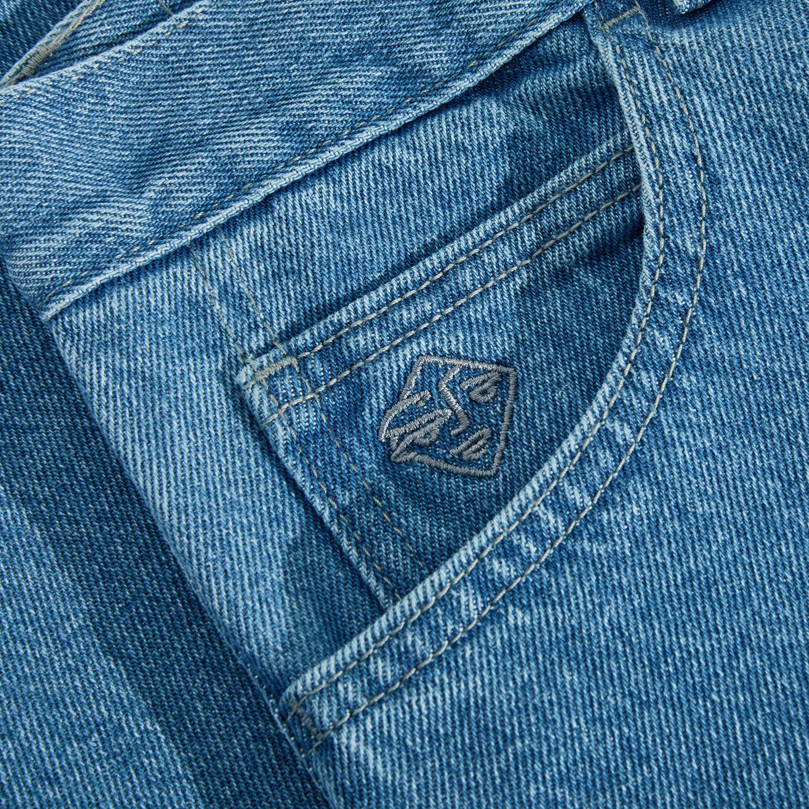 POLAR - 89'S JEAN DENIM - Mid Blue