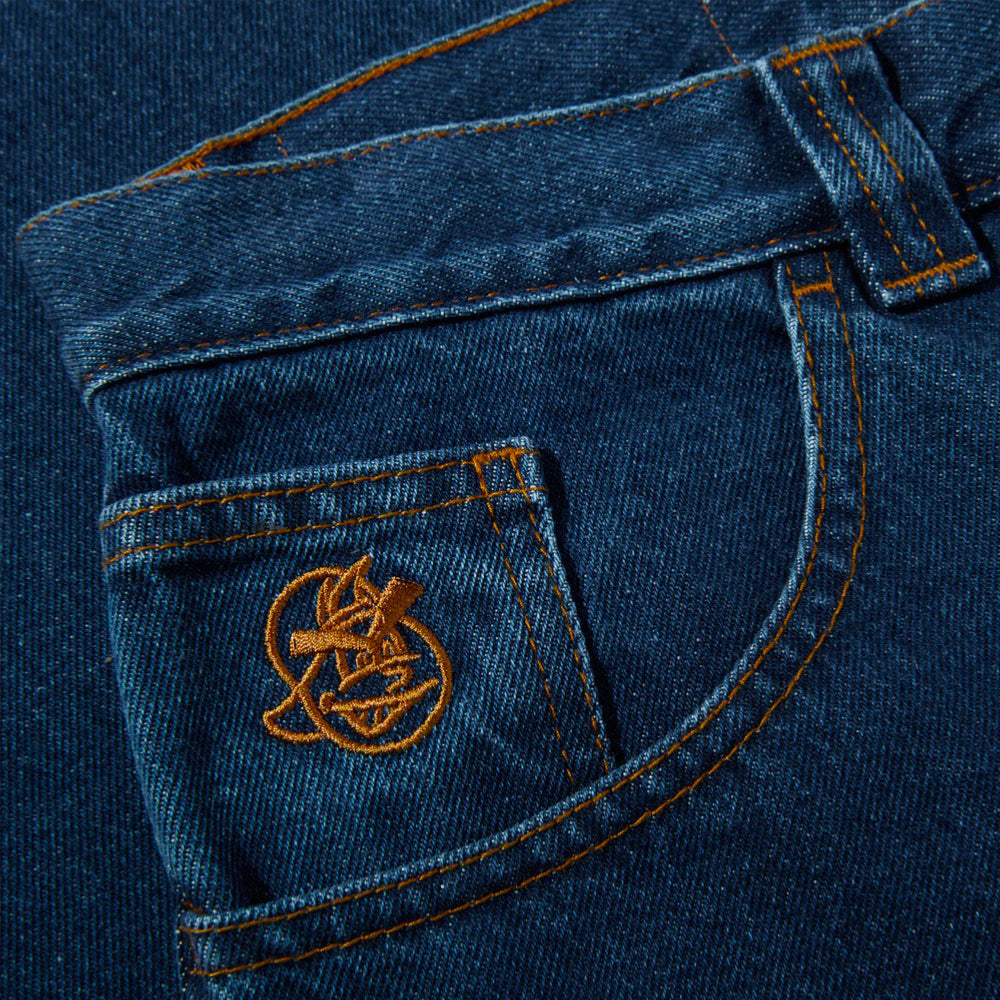 Polar Skate Co. - 93'S Jean Denim - Dark Blue