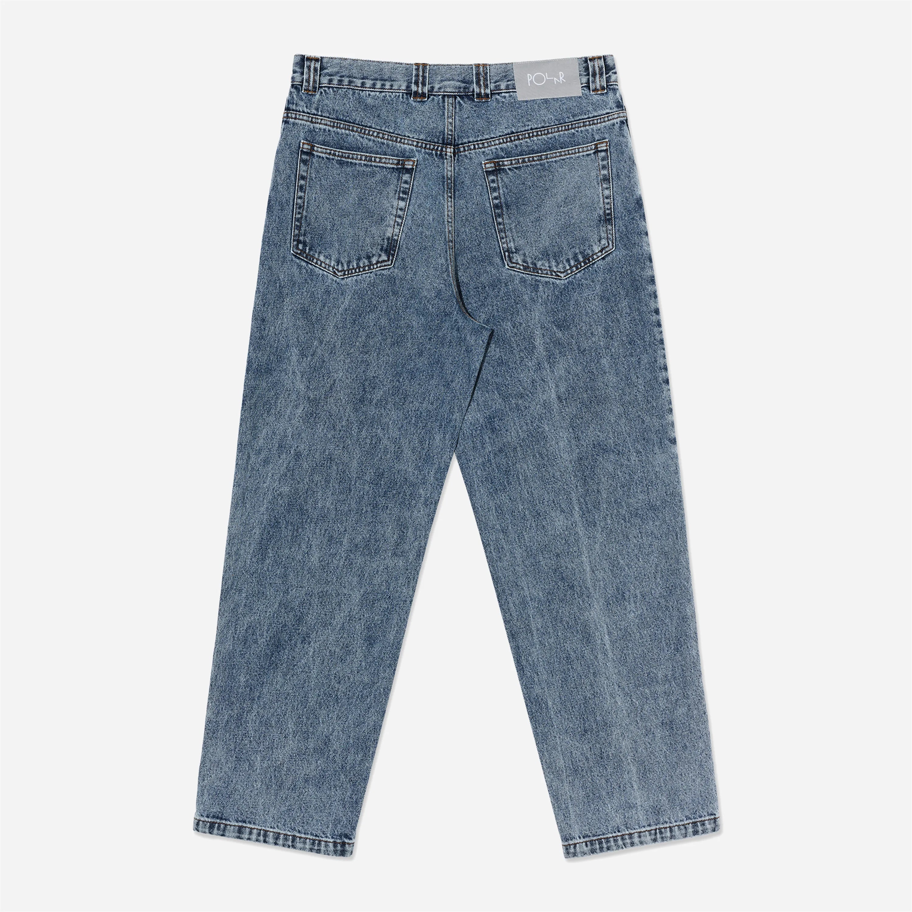 Jean Polar Skate Co. - '93! Denim Pants Heavy Washed Blue