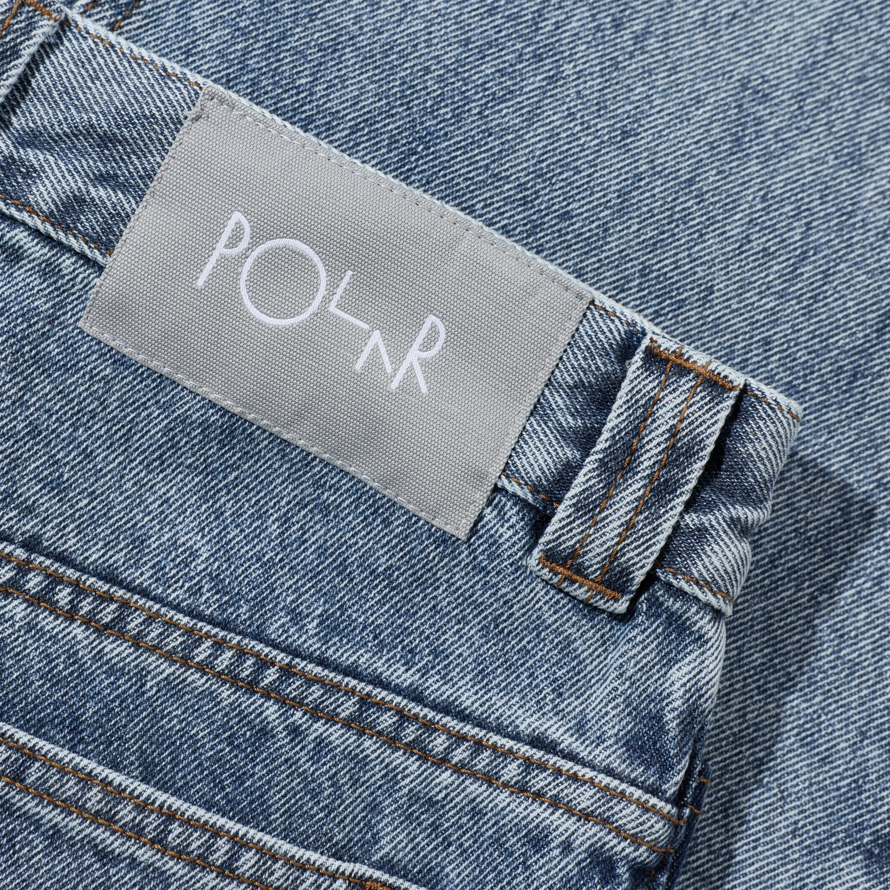 Jean Polar Skate Co. - '93! Denim Pants Heavy Washed Blue