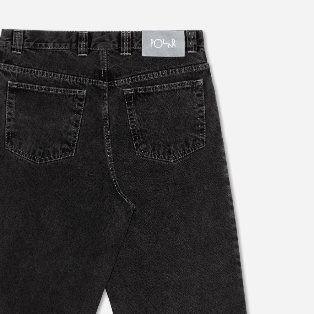 Polar Skate Co. - 93'S Jean Denim - Silver Black