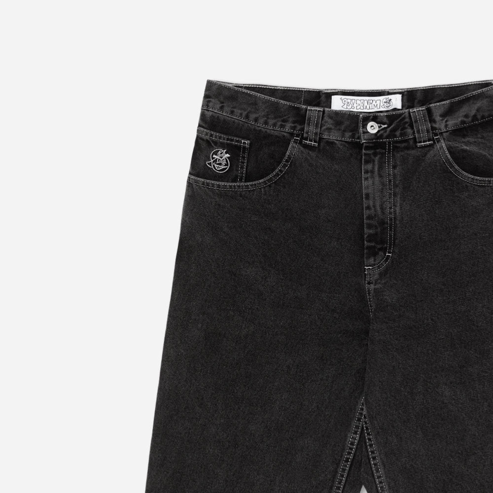 Polar Skate Co. - 93'S Jean Denim - Silver Black