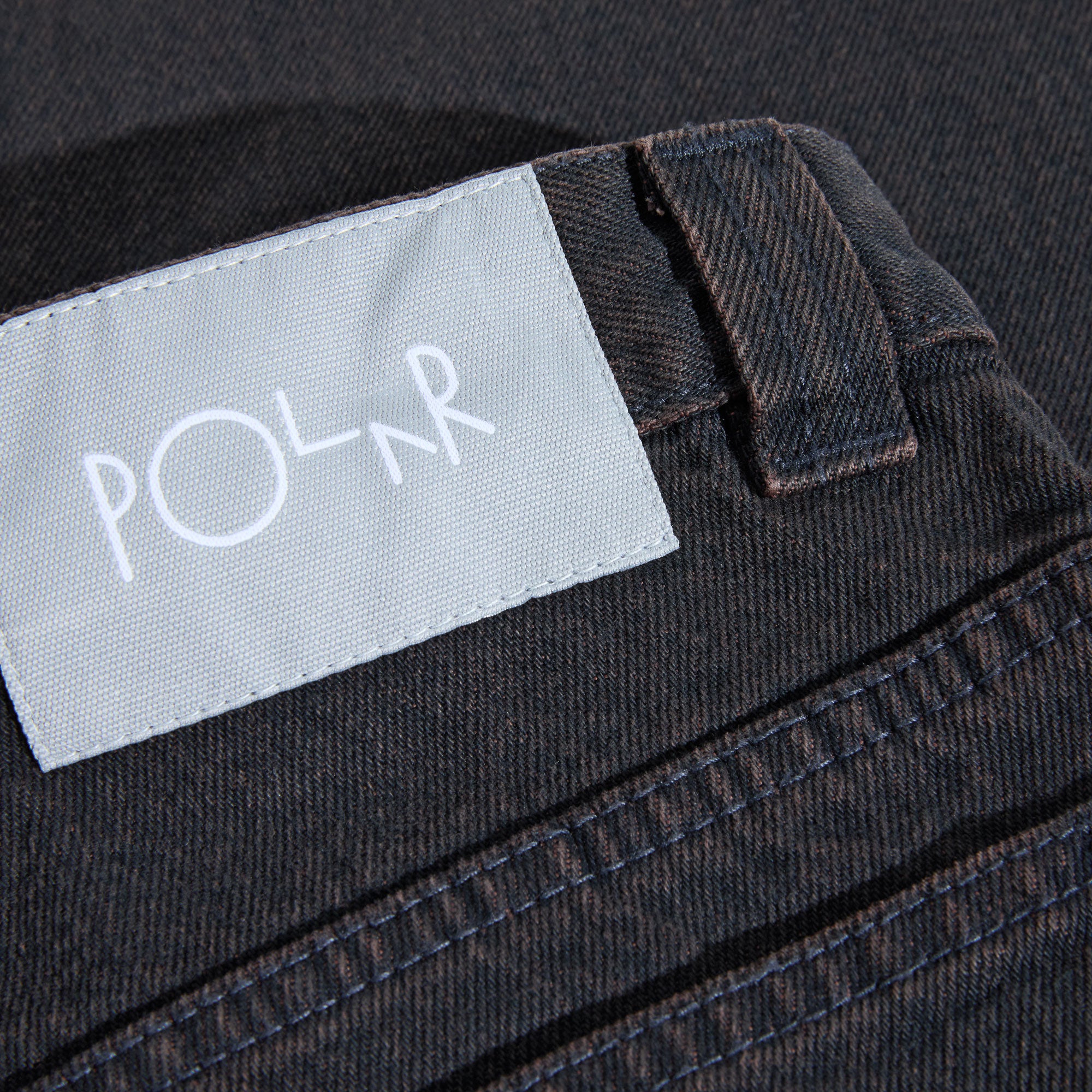 Polar Skate Co. - 93'S Jean Denim - Brown Blue