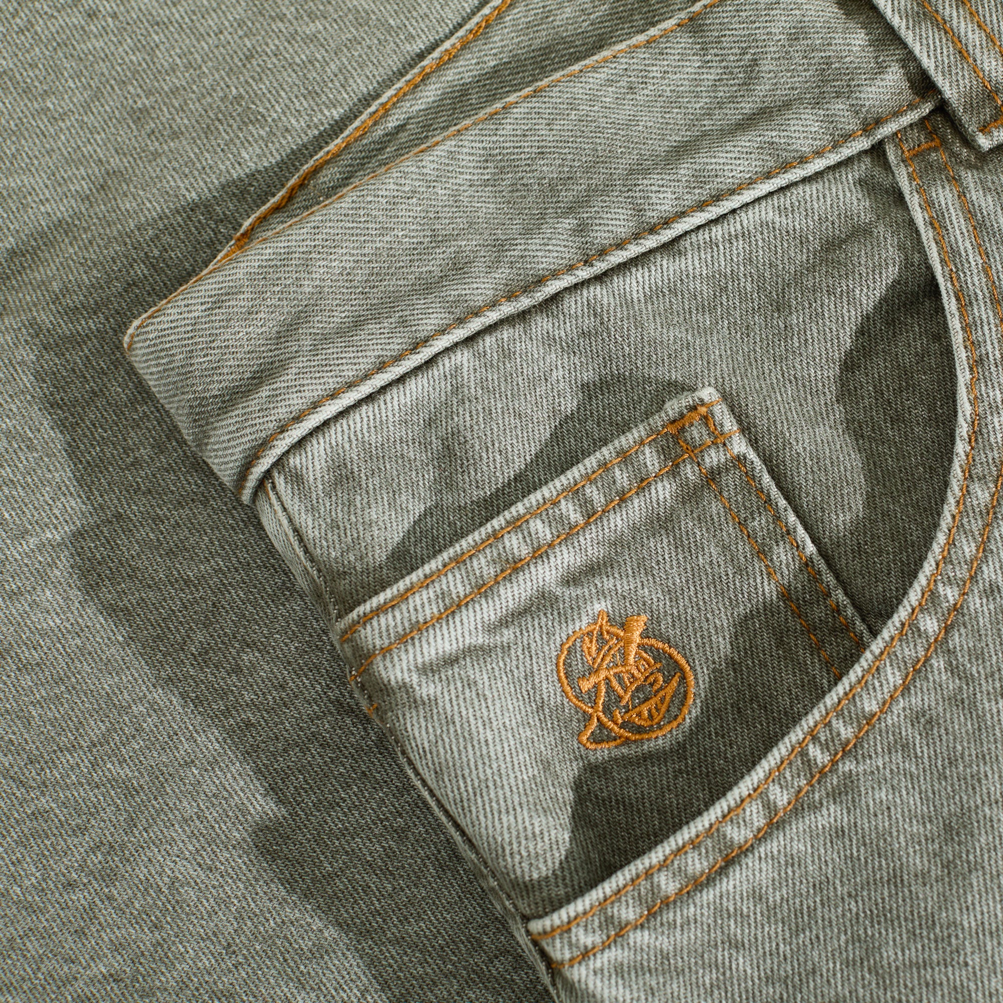 Polar Skate Co. - 93'S Jean Denim - Eucalyptus