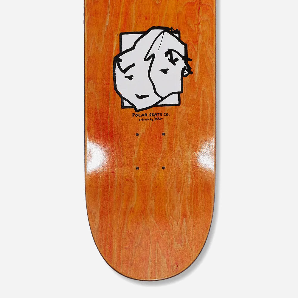 Polar Skate Co. - Aaron Herrington Twisted Deck - White