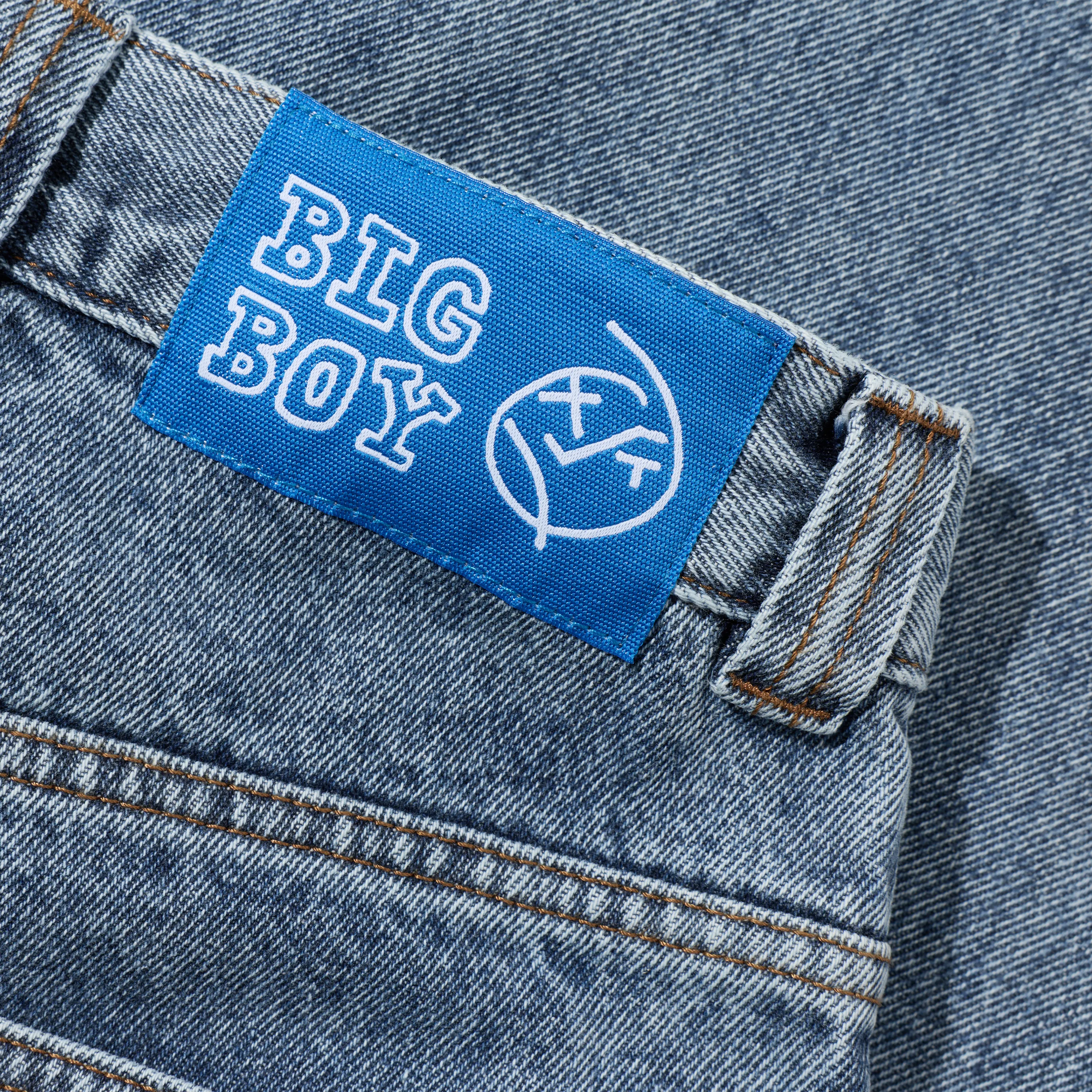 Jean Polar Skate Co. - Big Boy Denim Pants Heavy Washed Blue