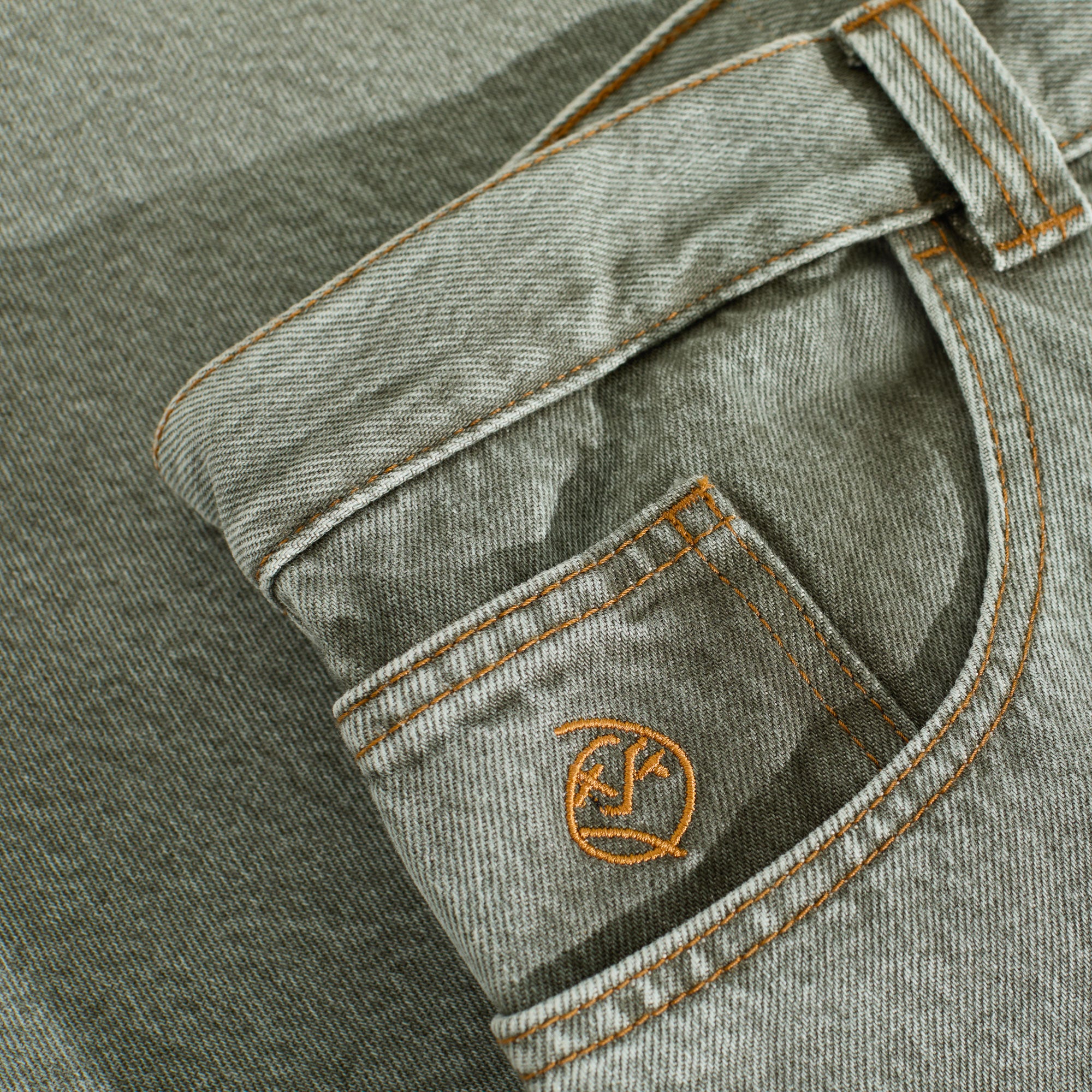 Polar - Big Boy Denim Pants - Eucalyptus
