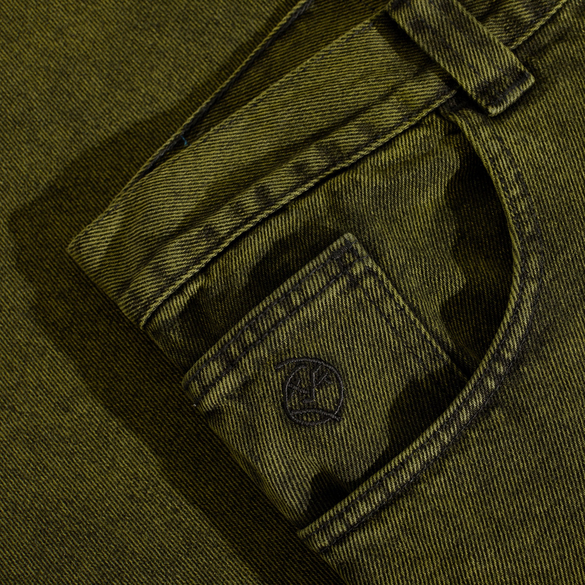 Polar - Big Boy Denim Pants - Green / Black
