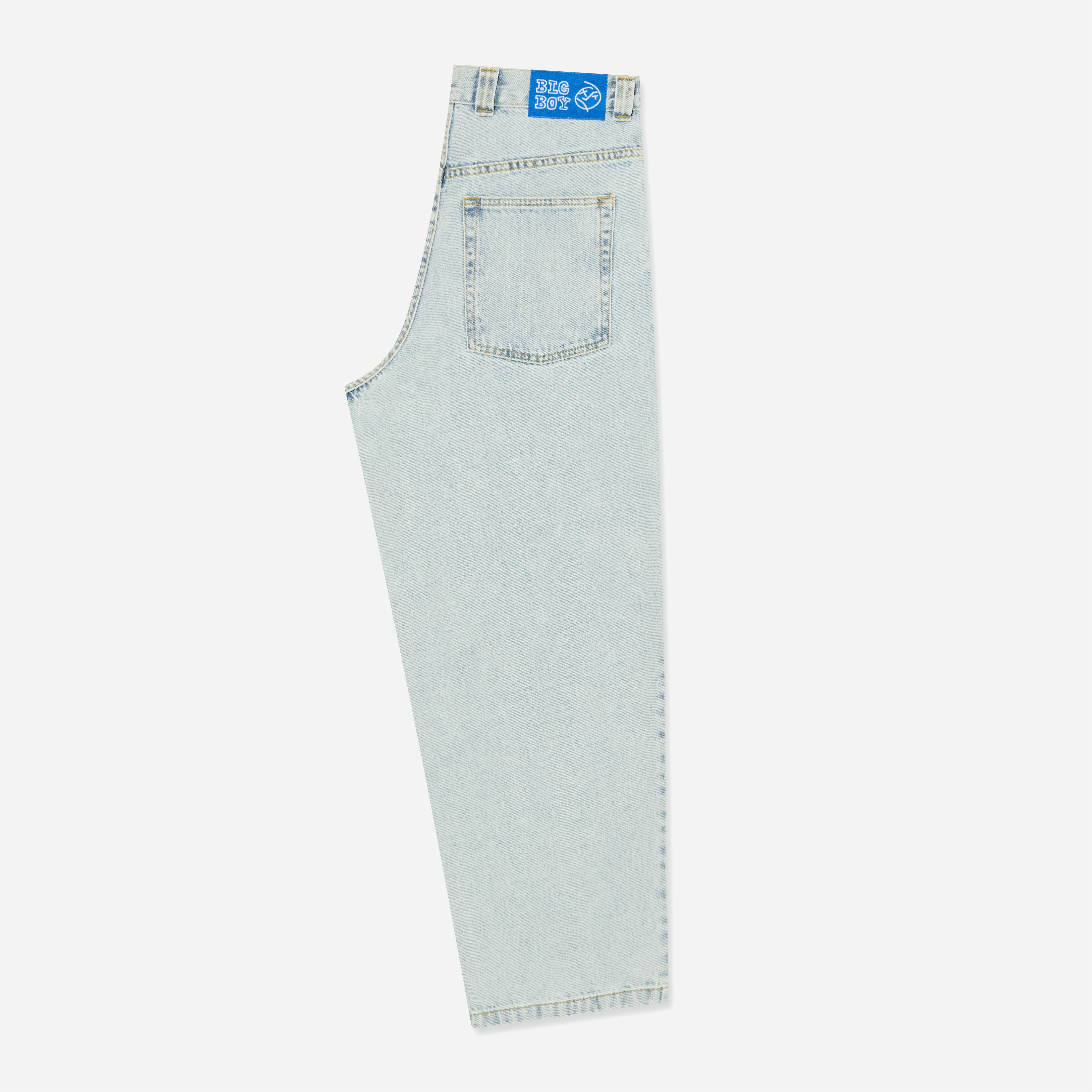Polar Skate Co. - Big Boy Denim Pants OG Logo - Light Blue