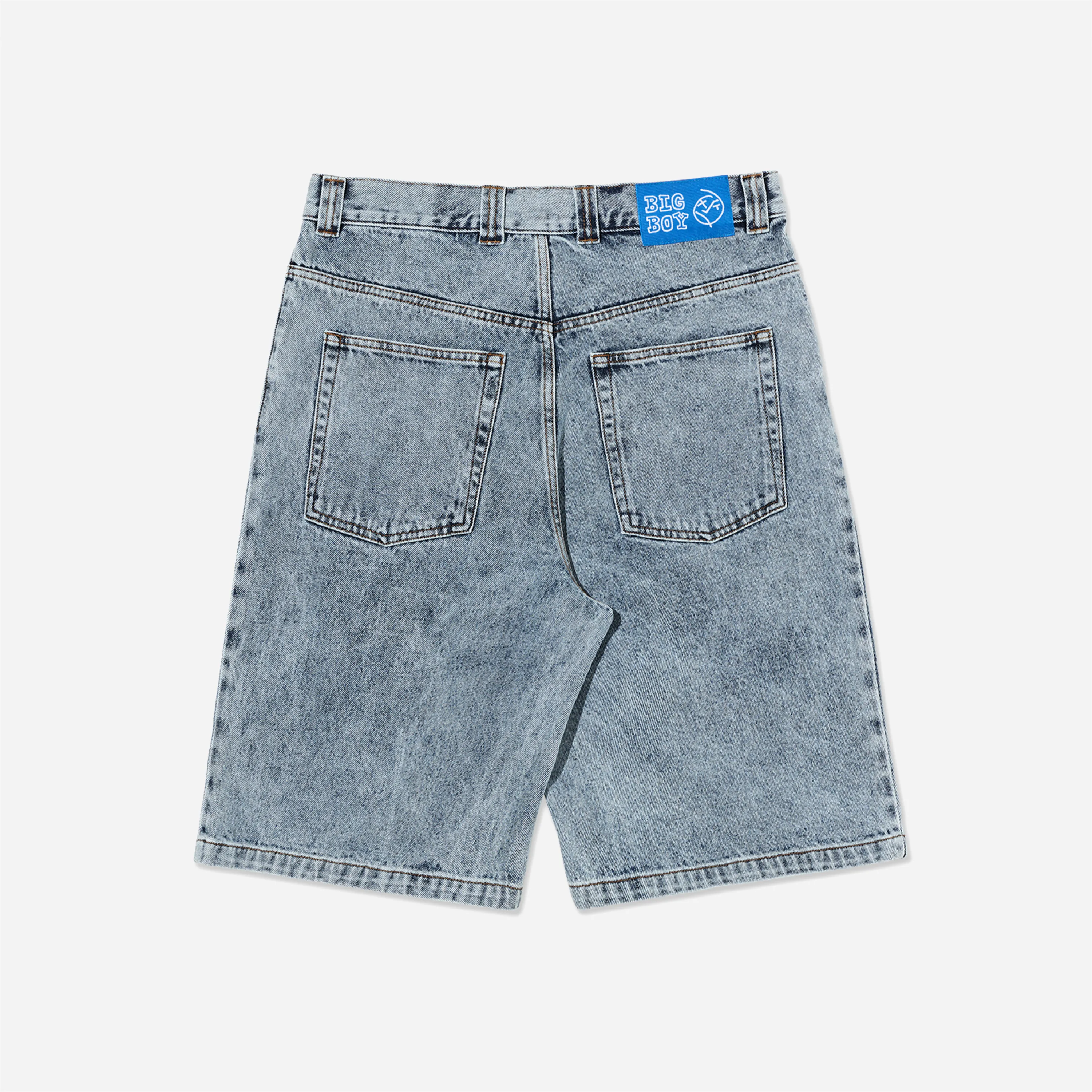 Short Polar Skate Co. - Big Boy Shorts Heavy Washed Blue
