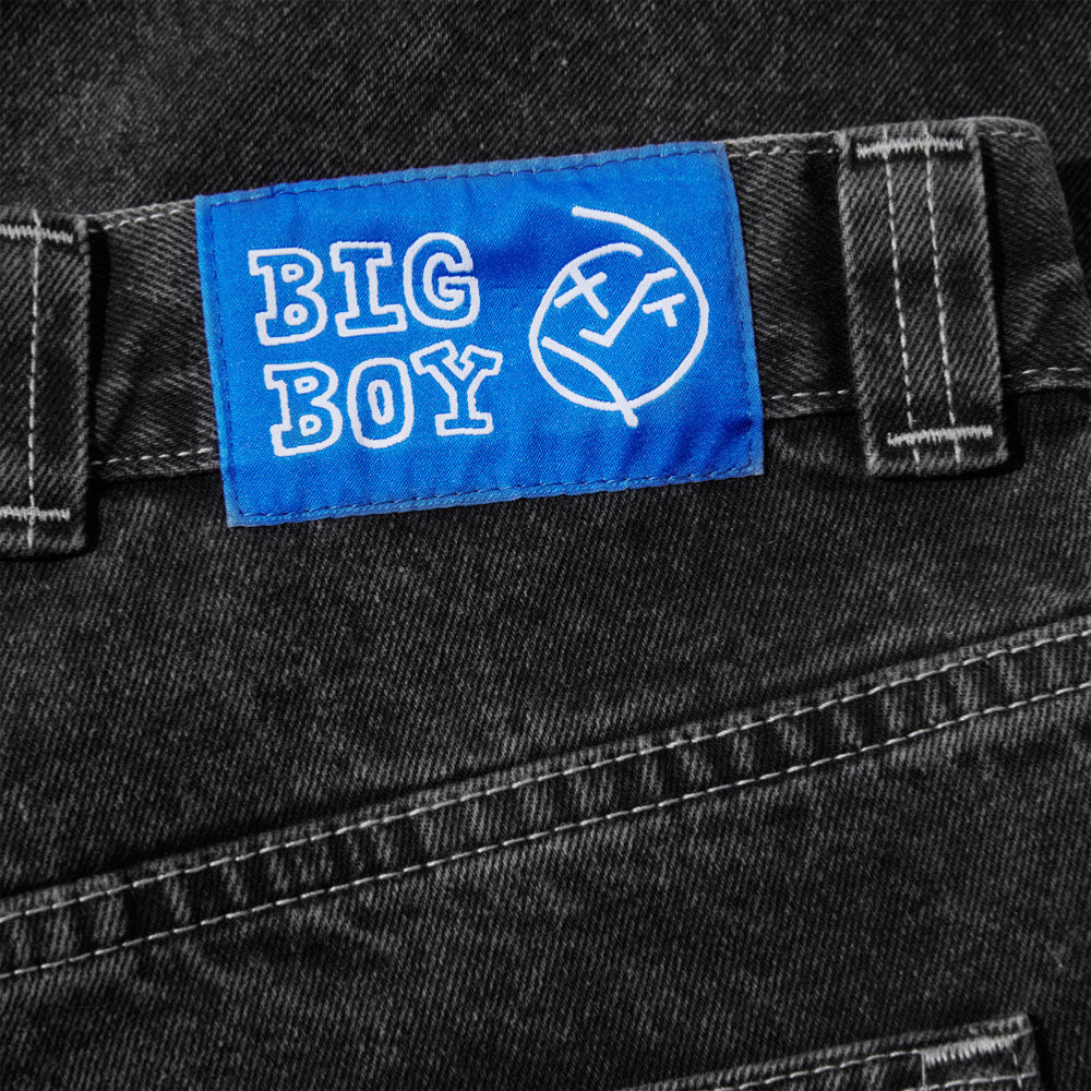 Polar - Big Boy Denim Pants - Silver Black