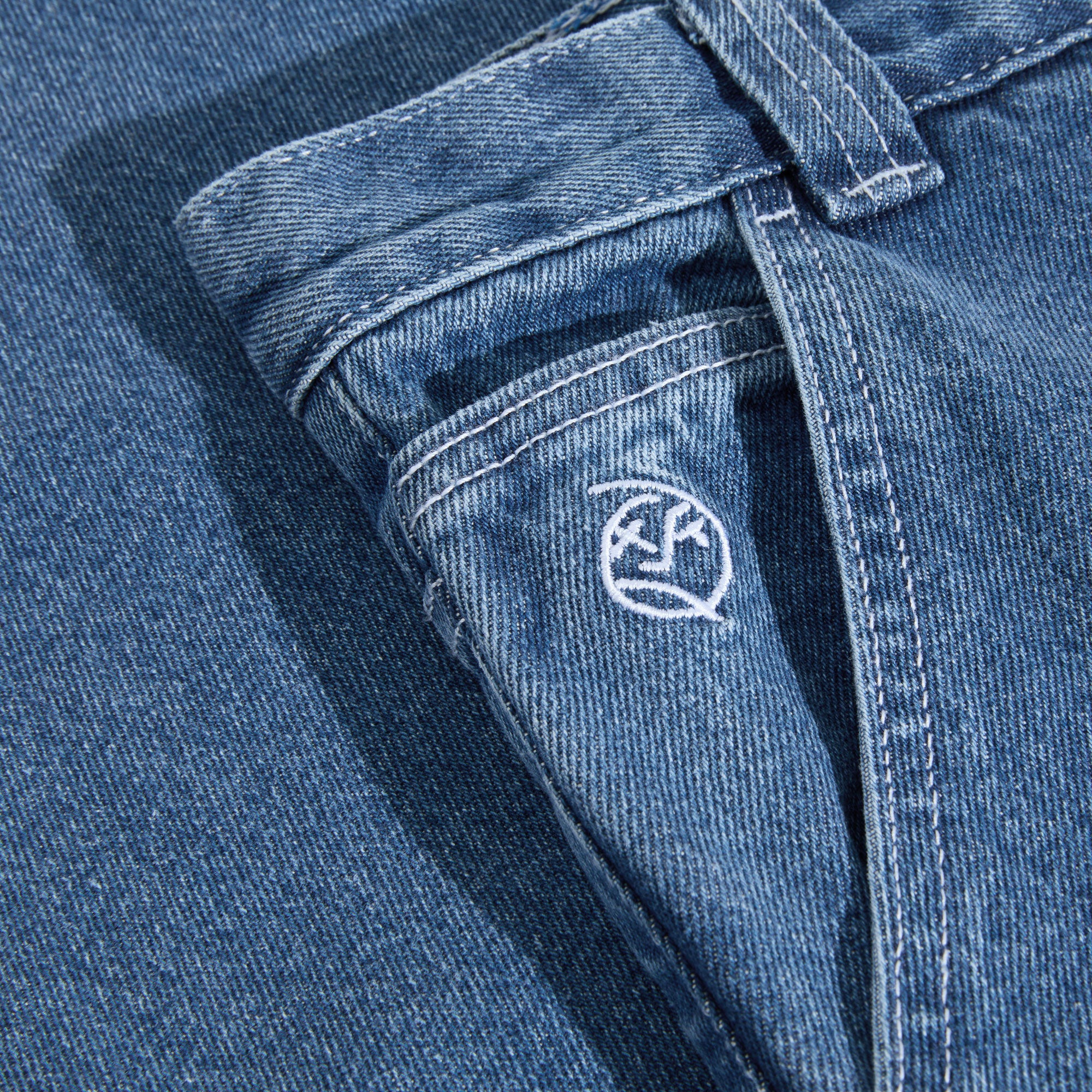 Polar - Big Boy Denim Work Pants - Blue Wash