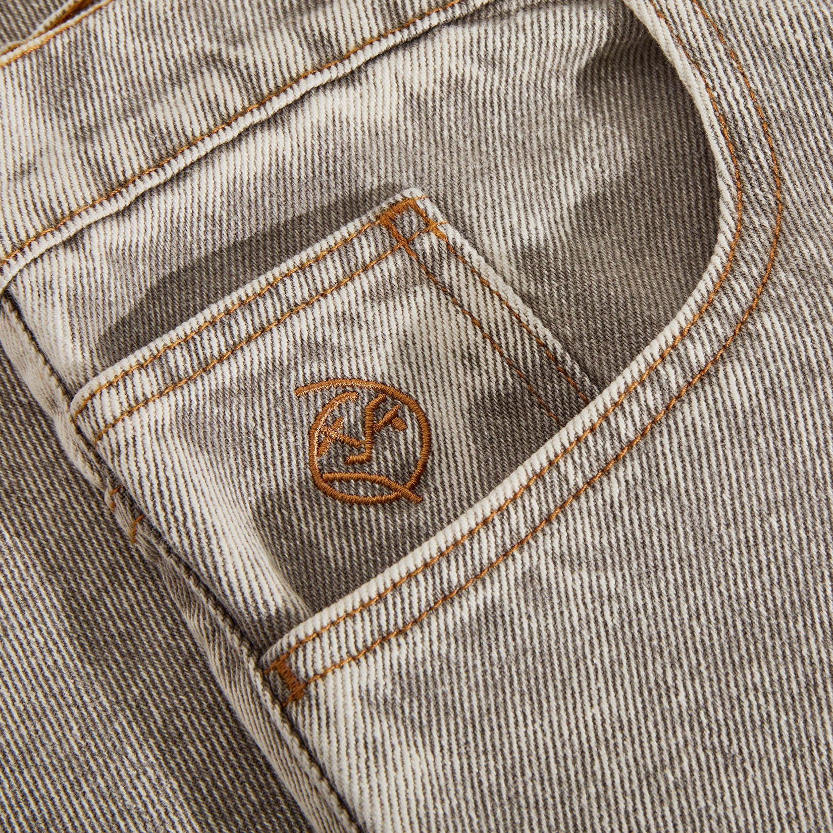 POLAR - BIG BOY JEAN DENIM - Brown Blue