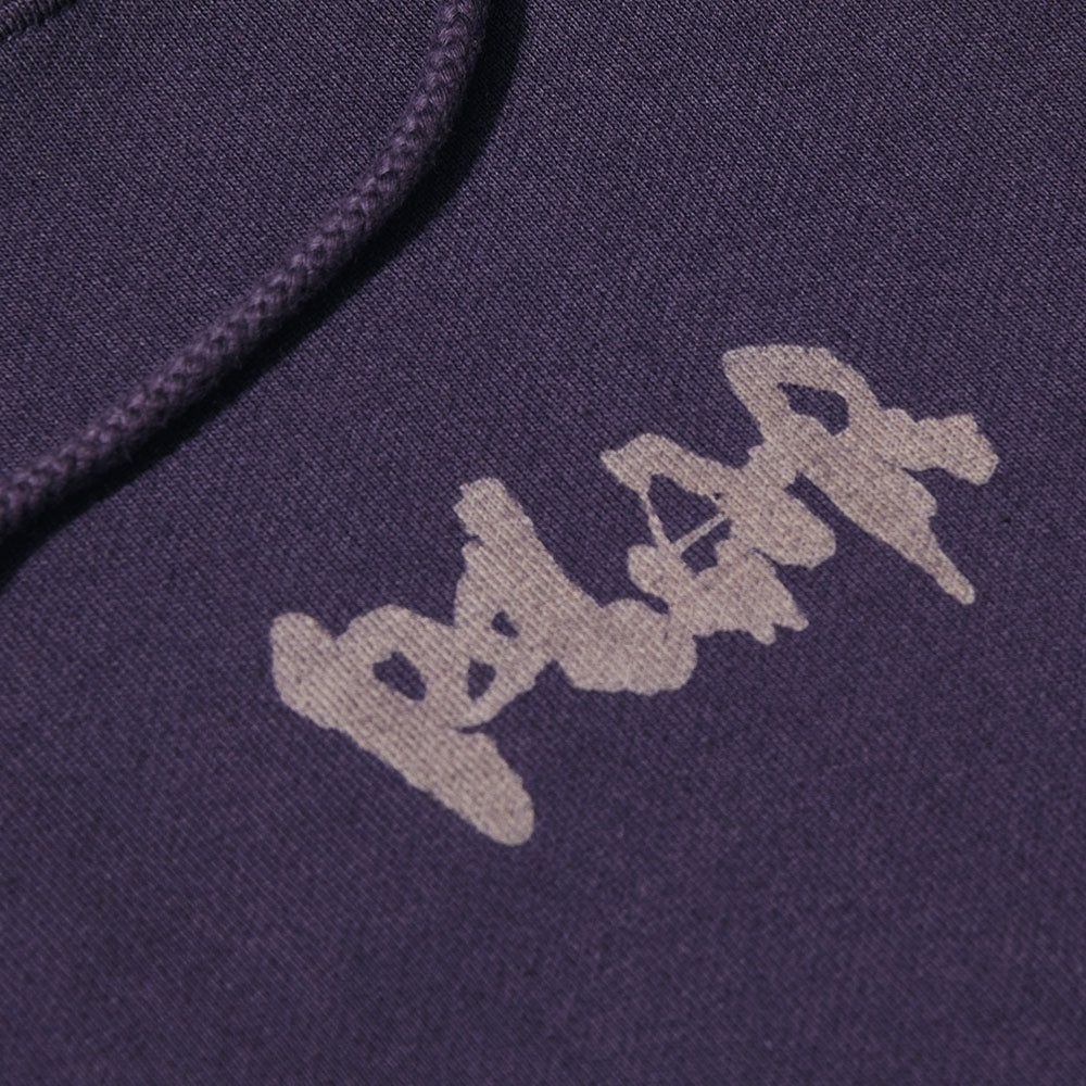 Polar - Dave Hoodie Drip Logo - Dark Violet