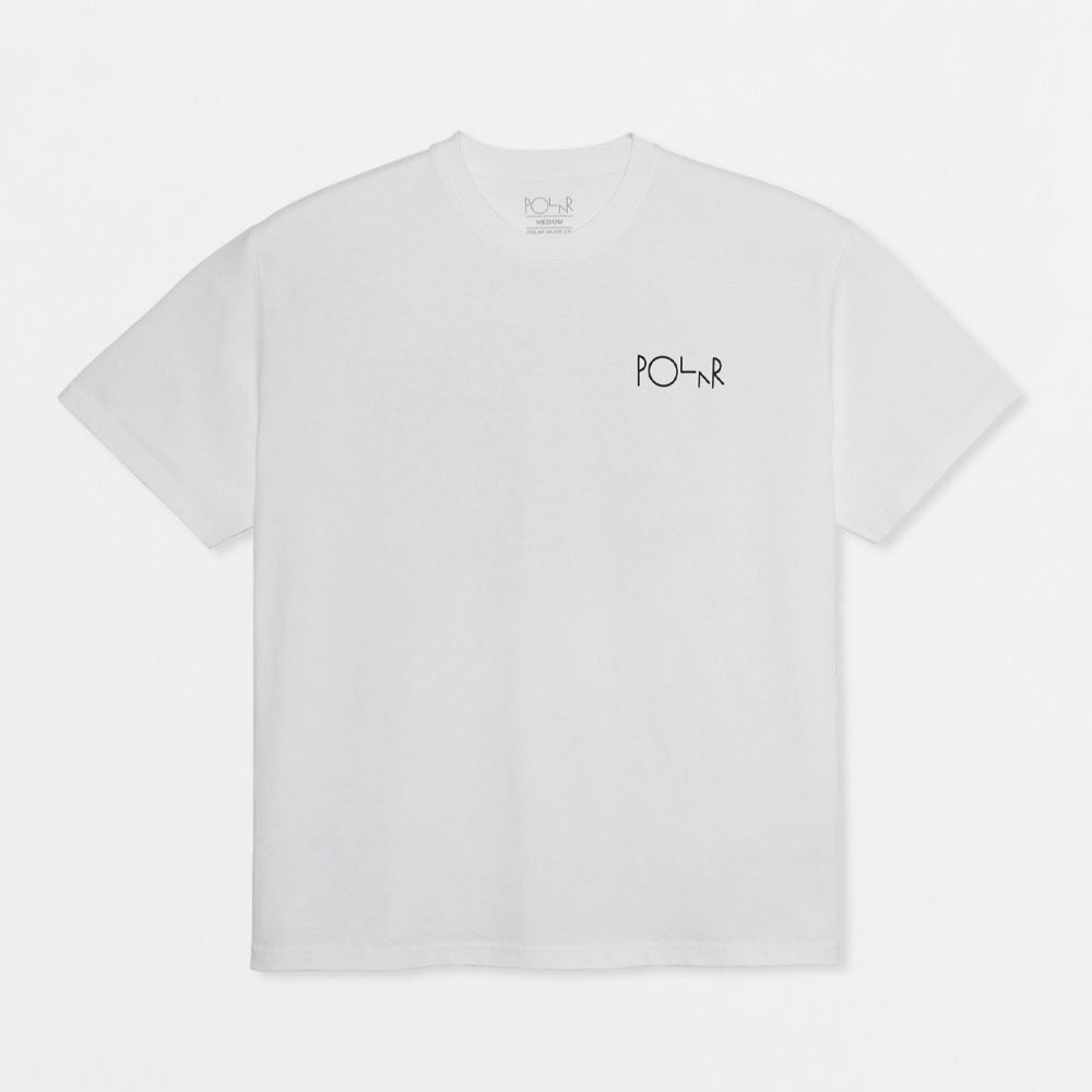 POLAR - FILL LOGO TEE - White