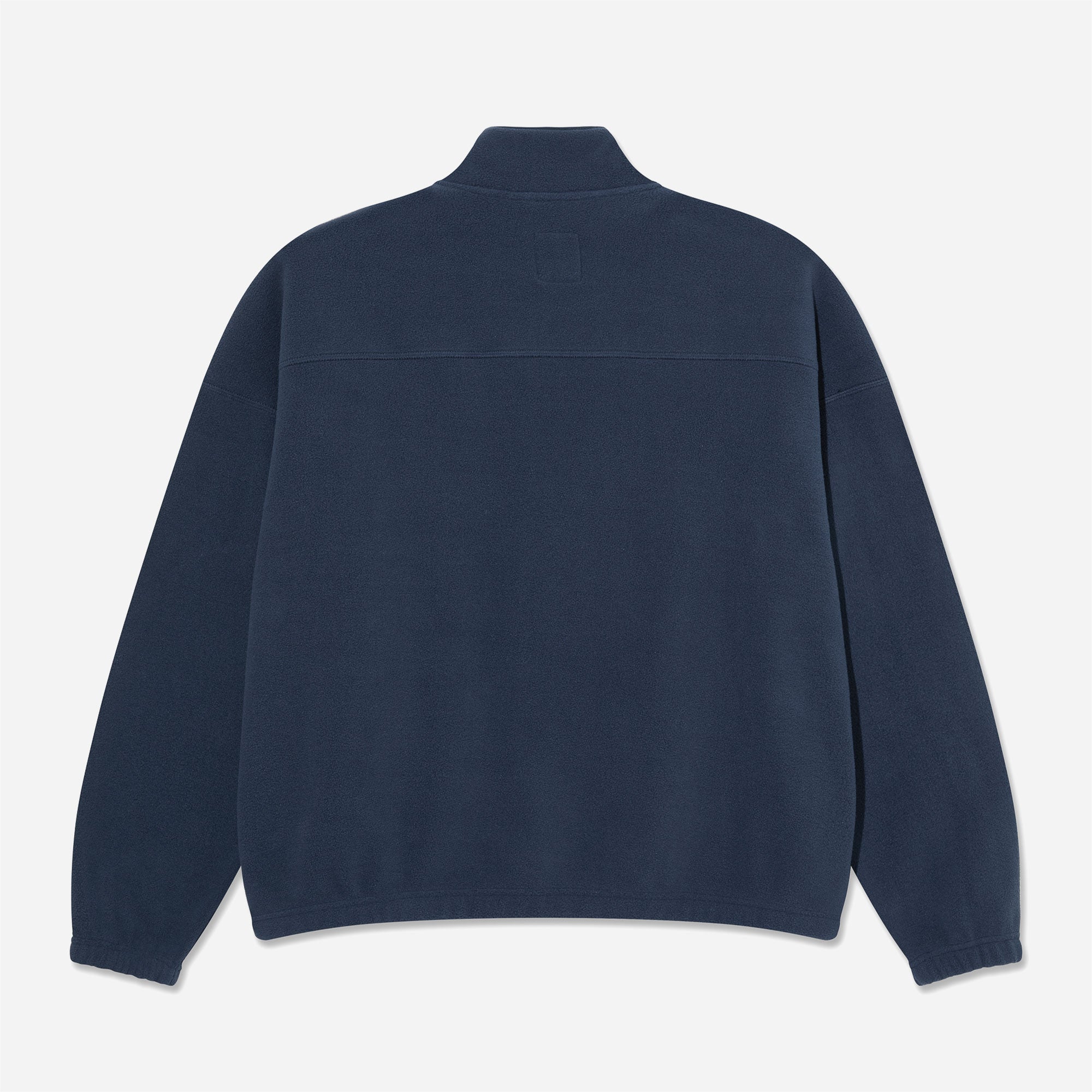 Polar - Ivan Half Zip Sweatshirt - Grey Blue