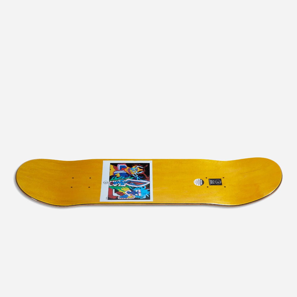 POLAR SKATE Co. - OSCAR ROZENBERG TRIBAL CHIEF DECK - Blue