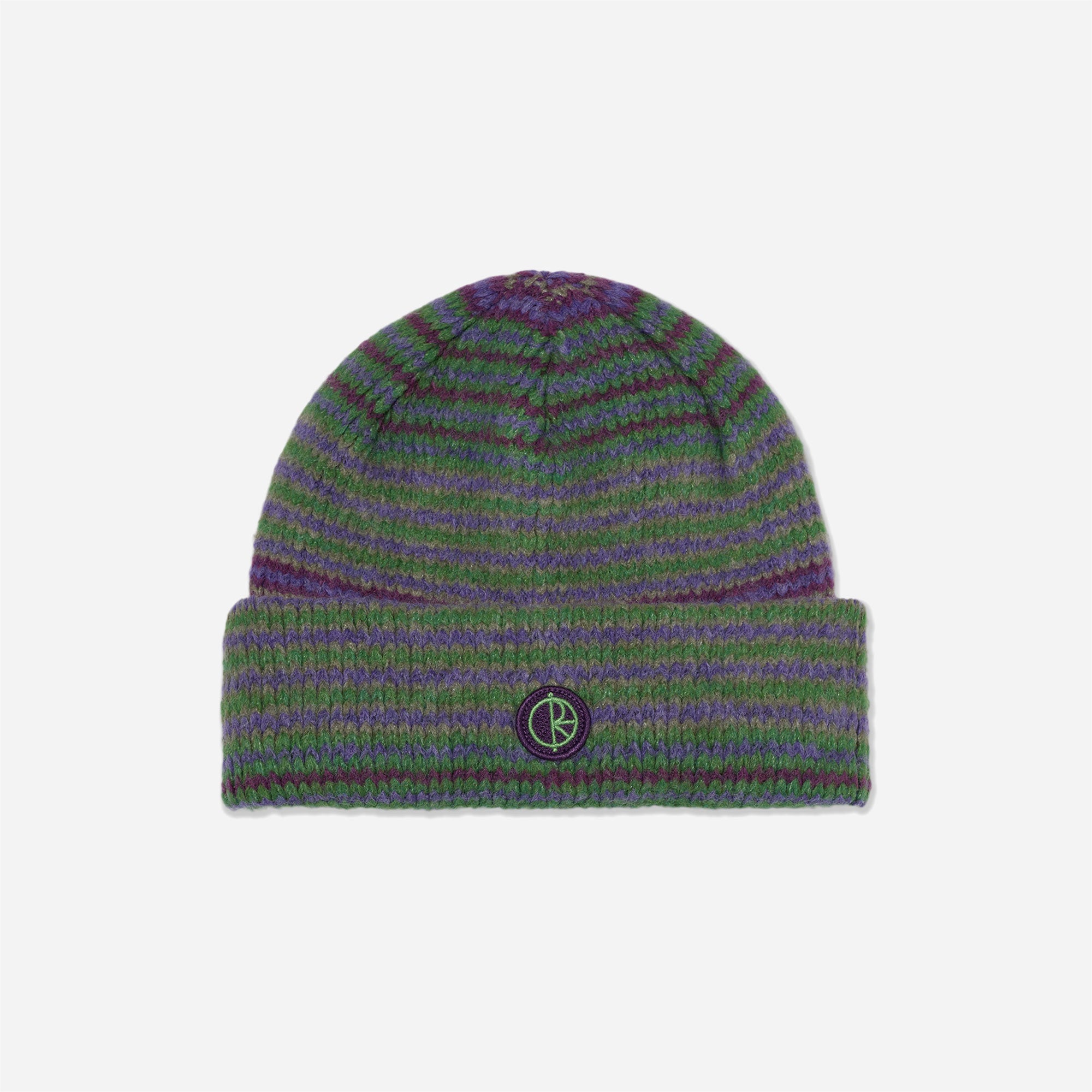 Polar Skate Co. - George Beanie - Purple / Green