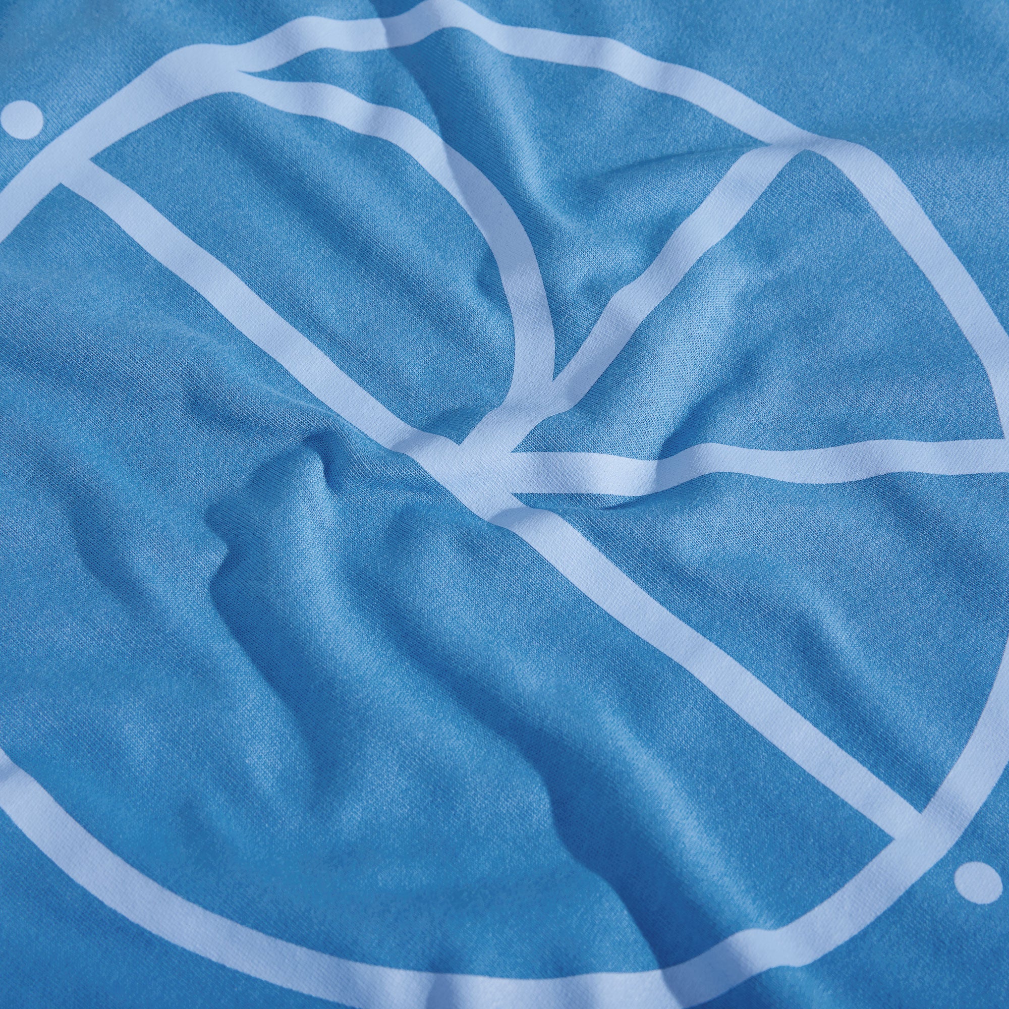Polar - Stroke Logo Contrast Tee - French Blue